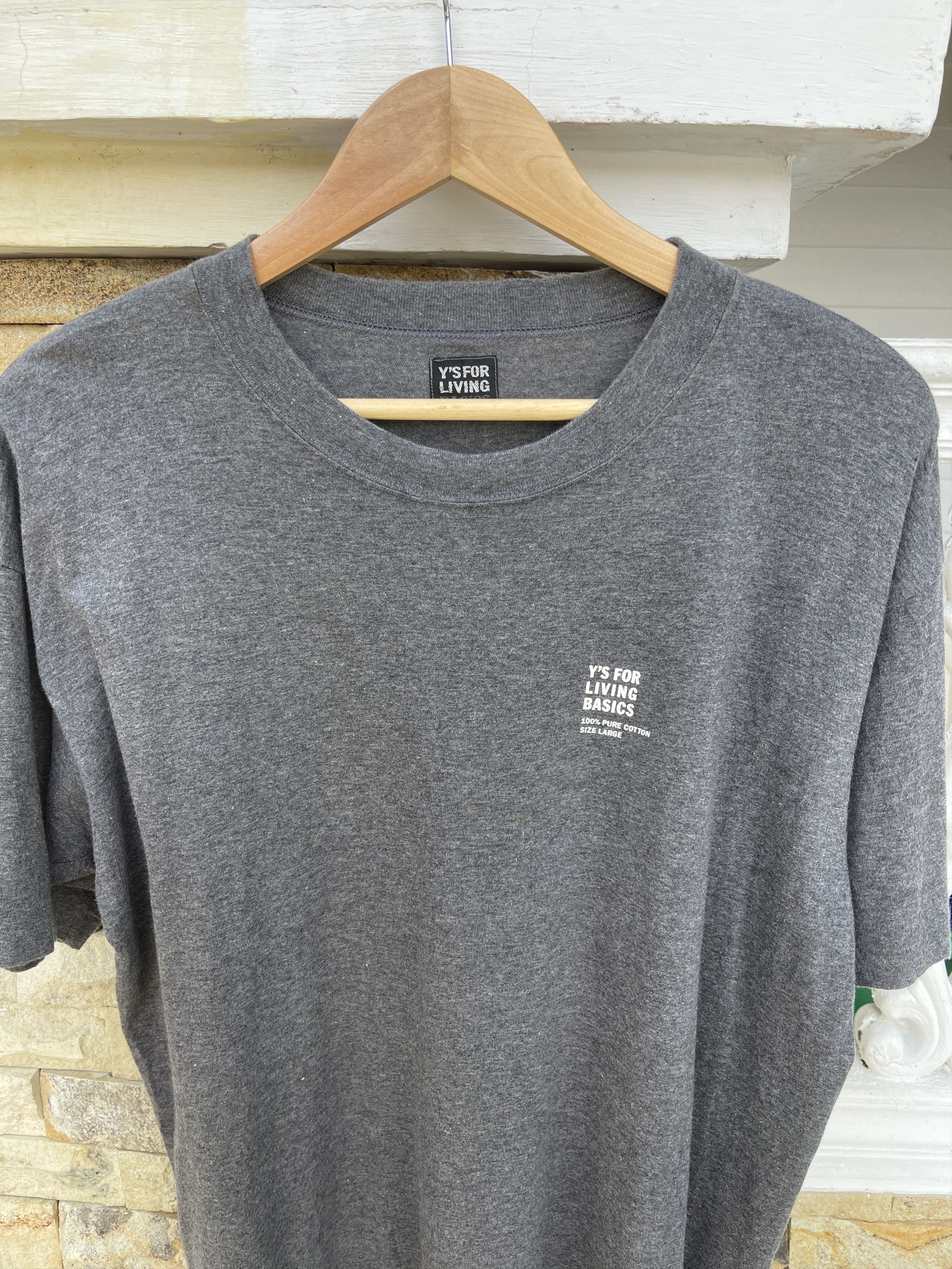 Y's for Men Last Drop🔥Rare🔥Vintage Ys For Living ,Yohji Yamamoto T-Shirt Size US L / EU 52-54 / 3 - 2 Thumbnail