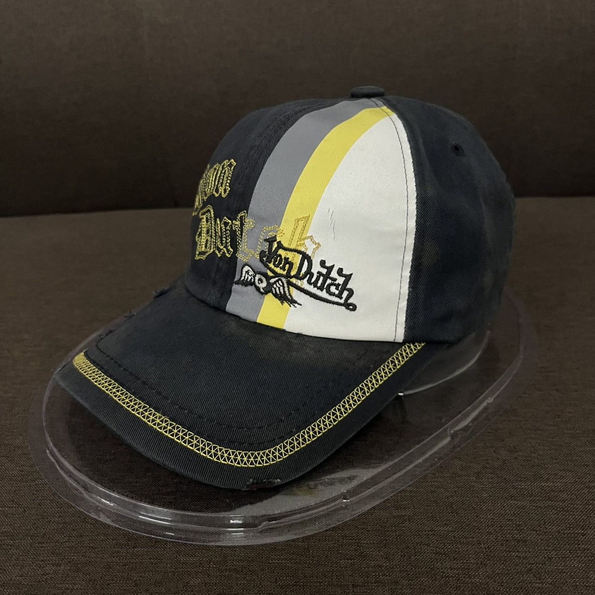 Von Dutch Vintage 90s Von Dutch Eyeball Custamade Hat/Vondutch Cap sq Size ONE SIZE - 2 Thumbnail