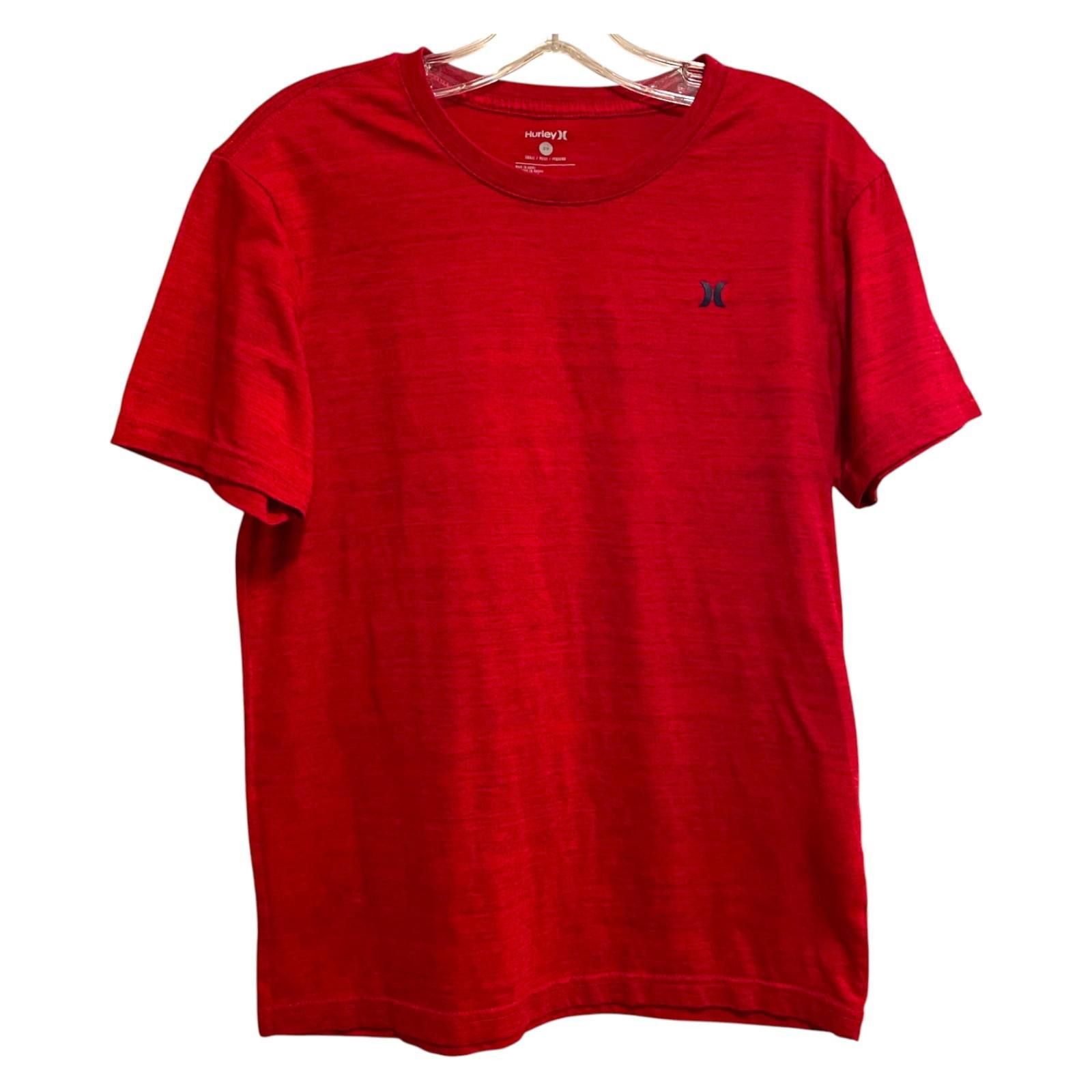 Hurley Hurley Men’s T-Shirt Red S Crew Neck Logo Tee Excellent Cond Size US S / EU 44-46 / 1 - 1 Thumbnail