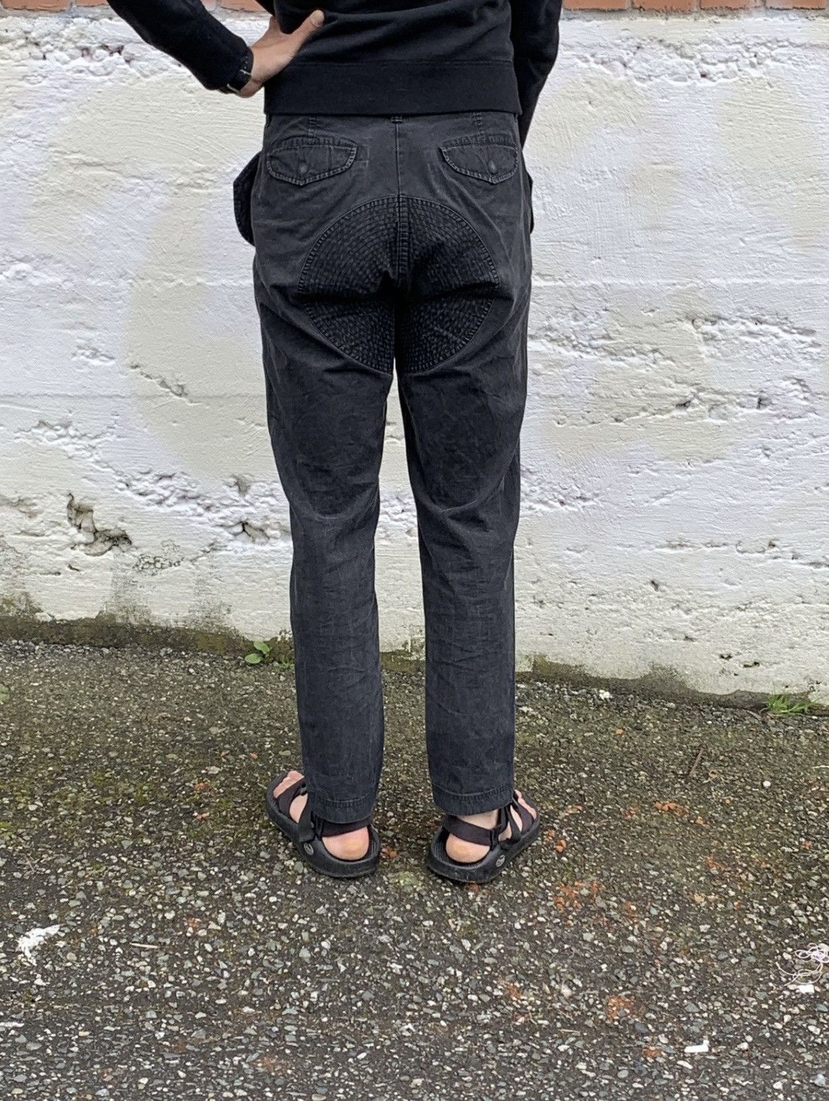 Wings + Horns Utility Pant, Black, Poplin Size US 30 / EU 46 - 2 Thumbnail