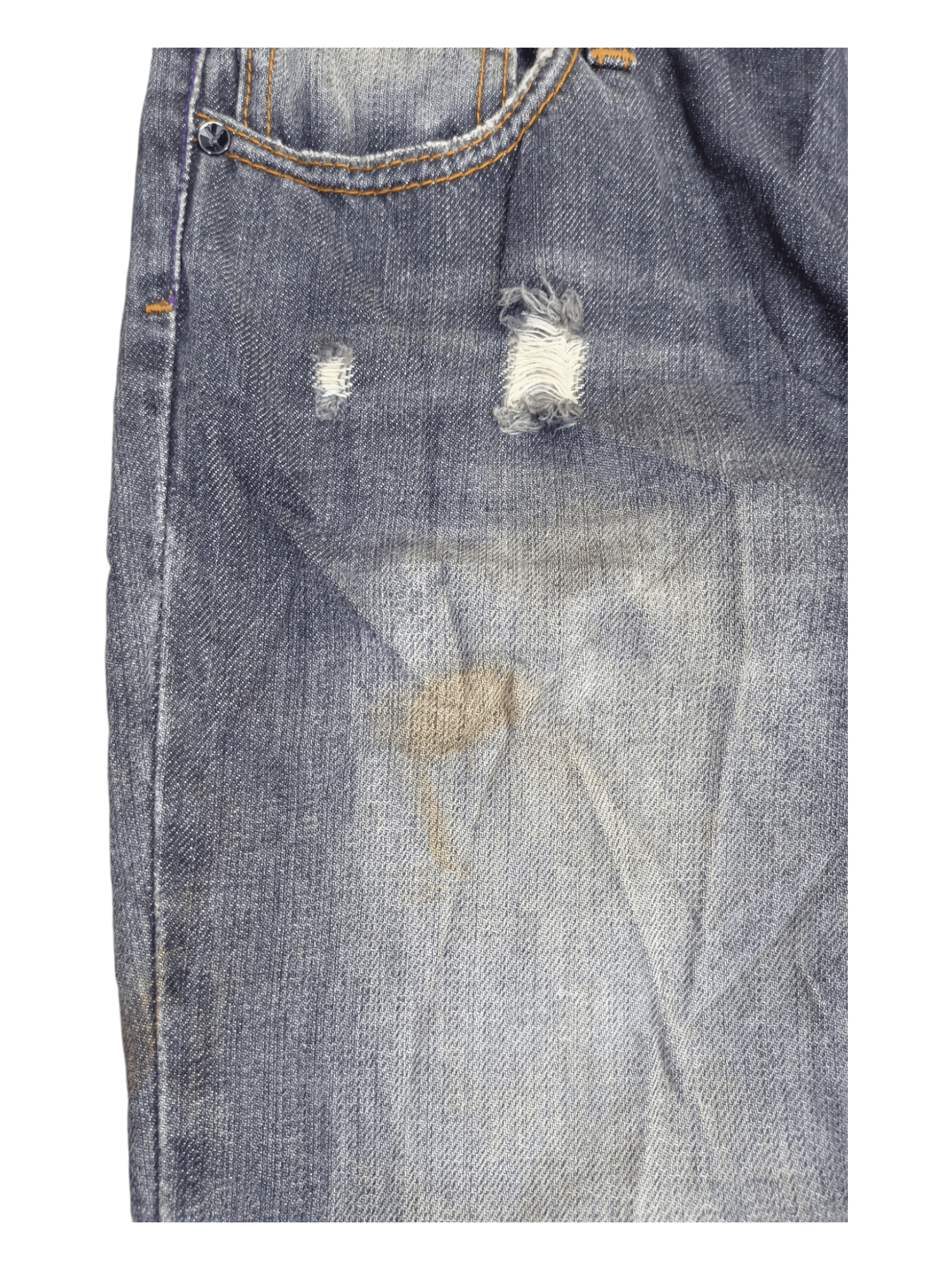 Buffalo David Bitton Buffalo David Bitton Mud Washed Flared Jeans Size US 28 / EU 44 - 8 Thumbnail