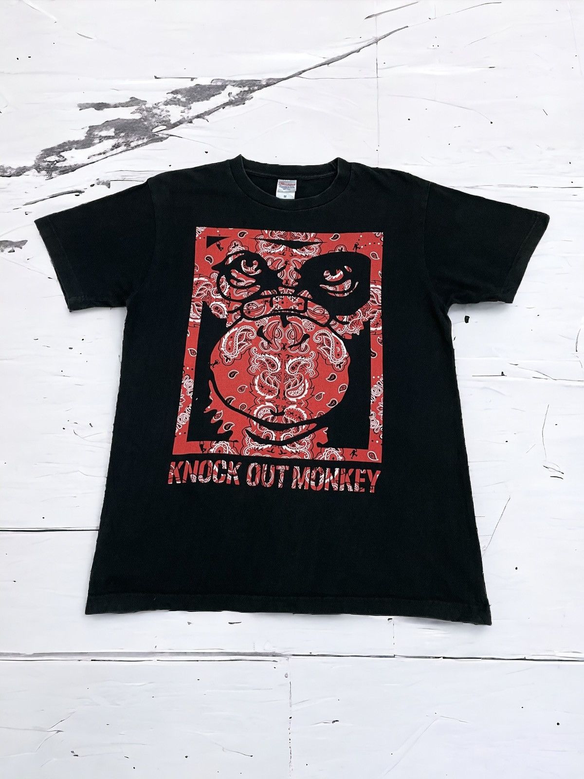 Japanese Brand Knock Out Monkey Prinstar POTA Giant Bandana Size US M / EU 48-50 / 2 - 1 Thumbnail