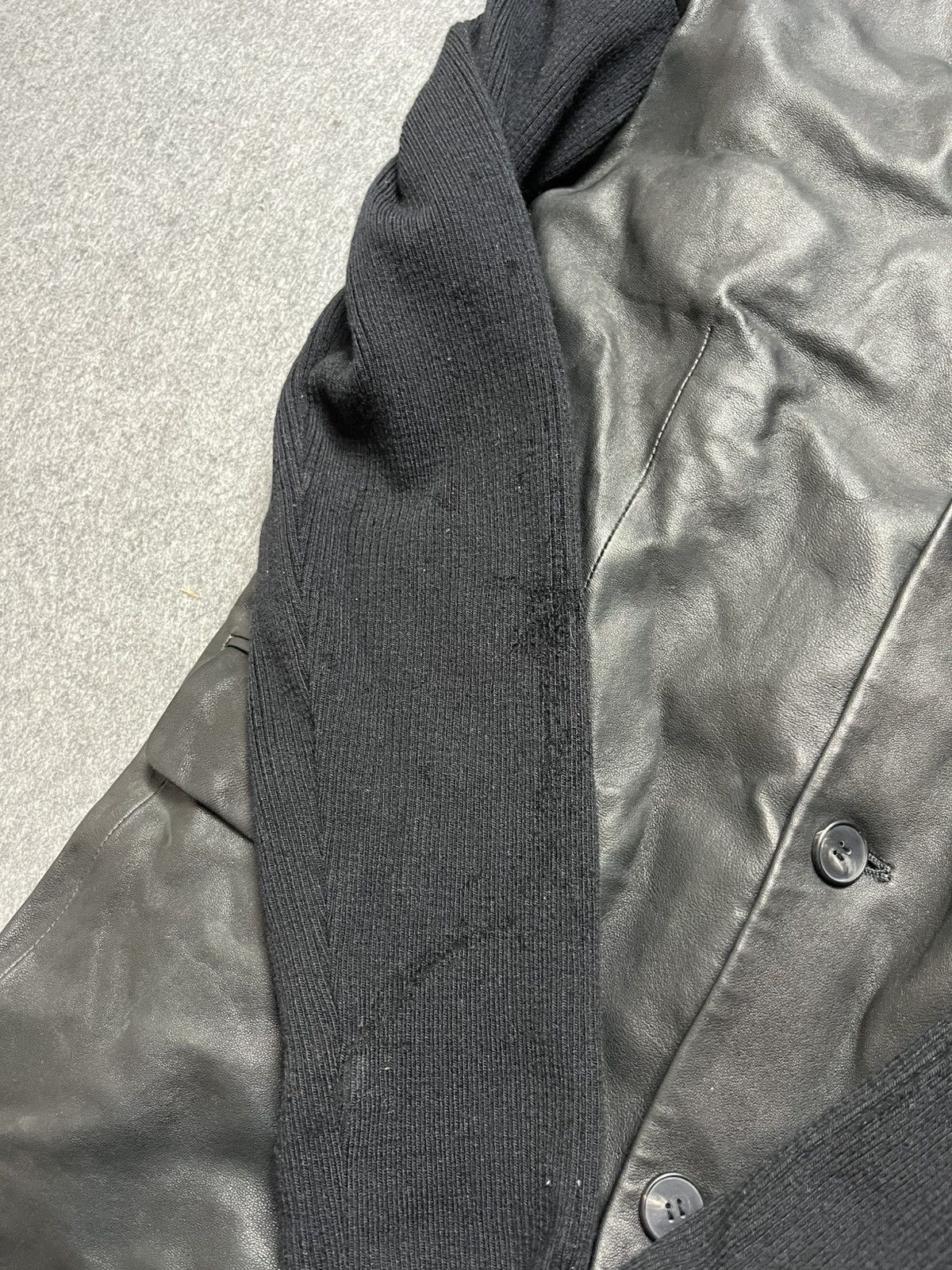 Haider Ackermann Haider Ackermann Leather Jacket Size US M / EU 48-50 / 2 - 12 Thumbnail