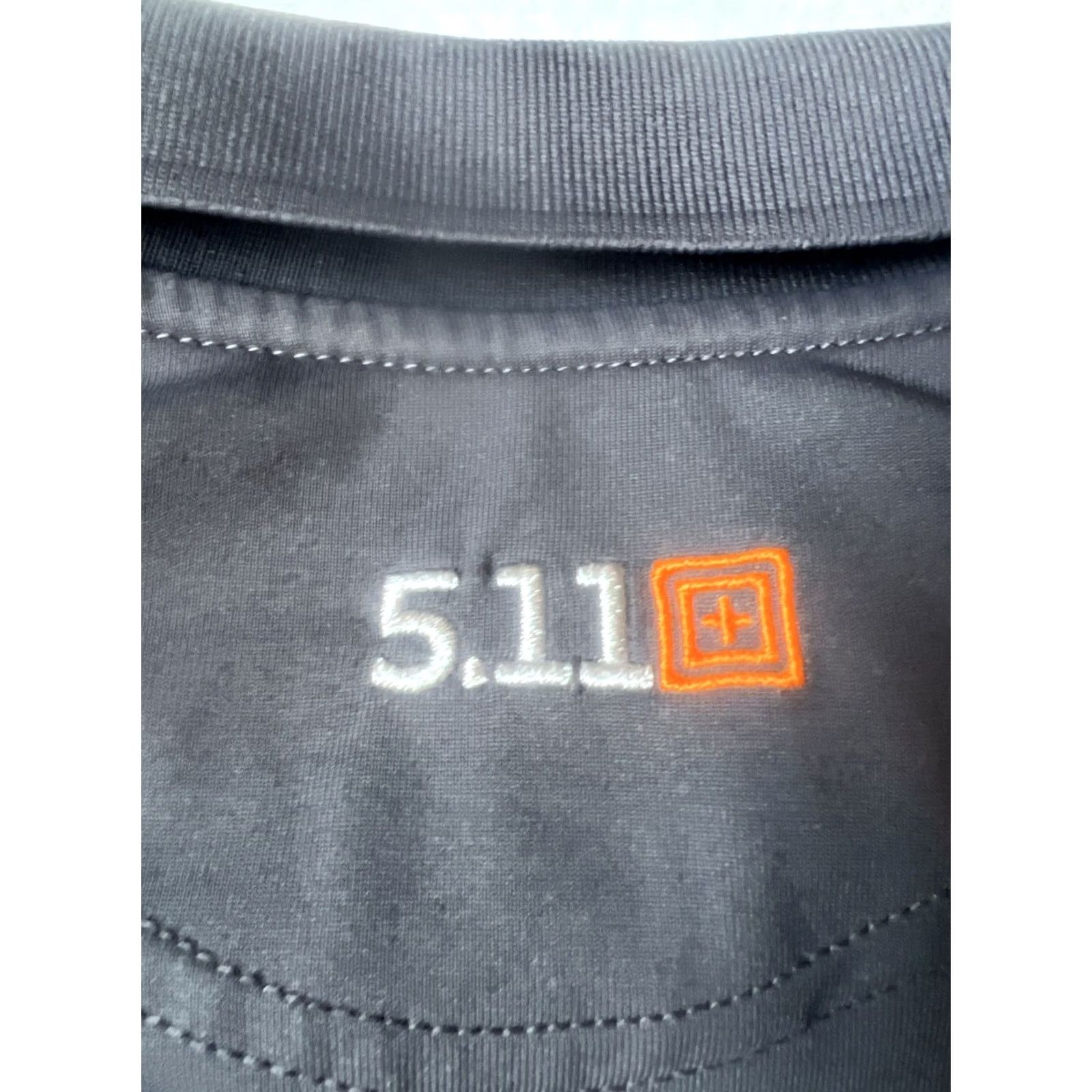 Vintage 5.11 Tactical Polo Shirt Adult Gray XL Regular Short Sleeve Logo Pelican Case Crewneck/Collar Polo Shirt Men Size US XL / EU 56 / 4 - 7 Thumbnail