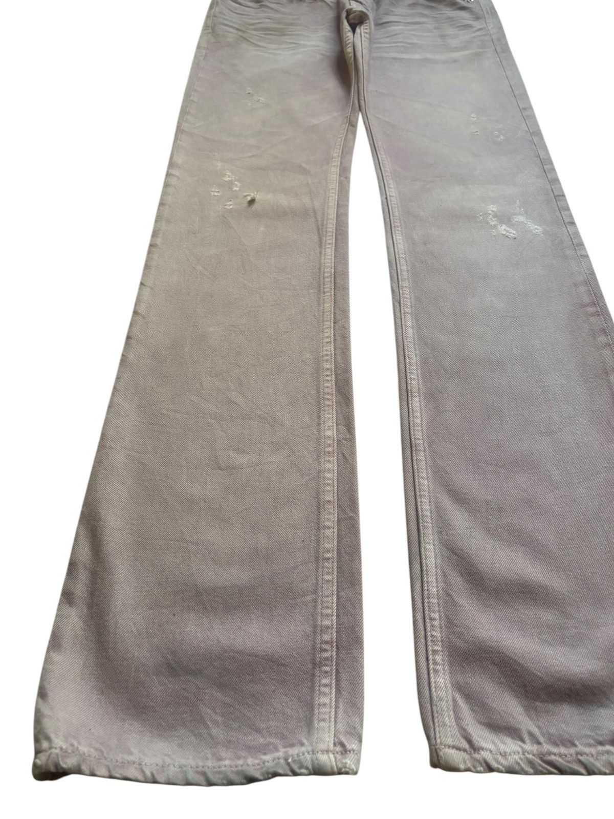 Designer × Japanese Brand × Roar Vintage Roar Beige Embroidery Jeans Size US 31 - 5 Thumbnail