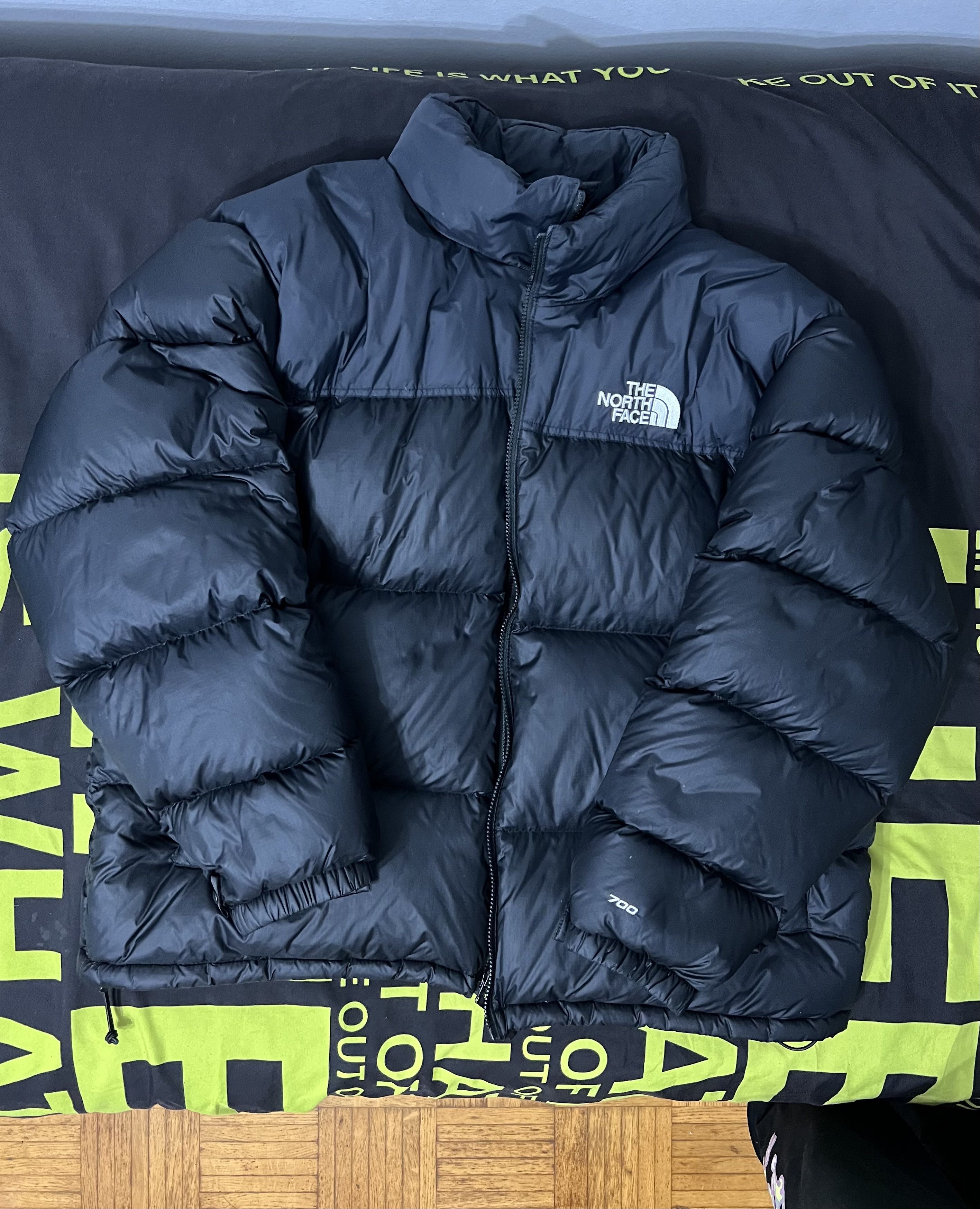 image of The North Face North Face Nuptse Jacket in Black, Men's (Size 2XL)