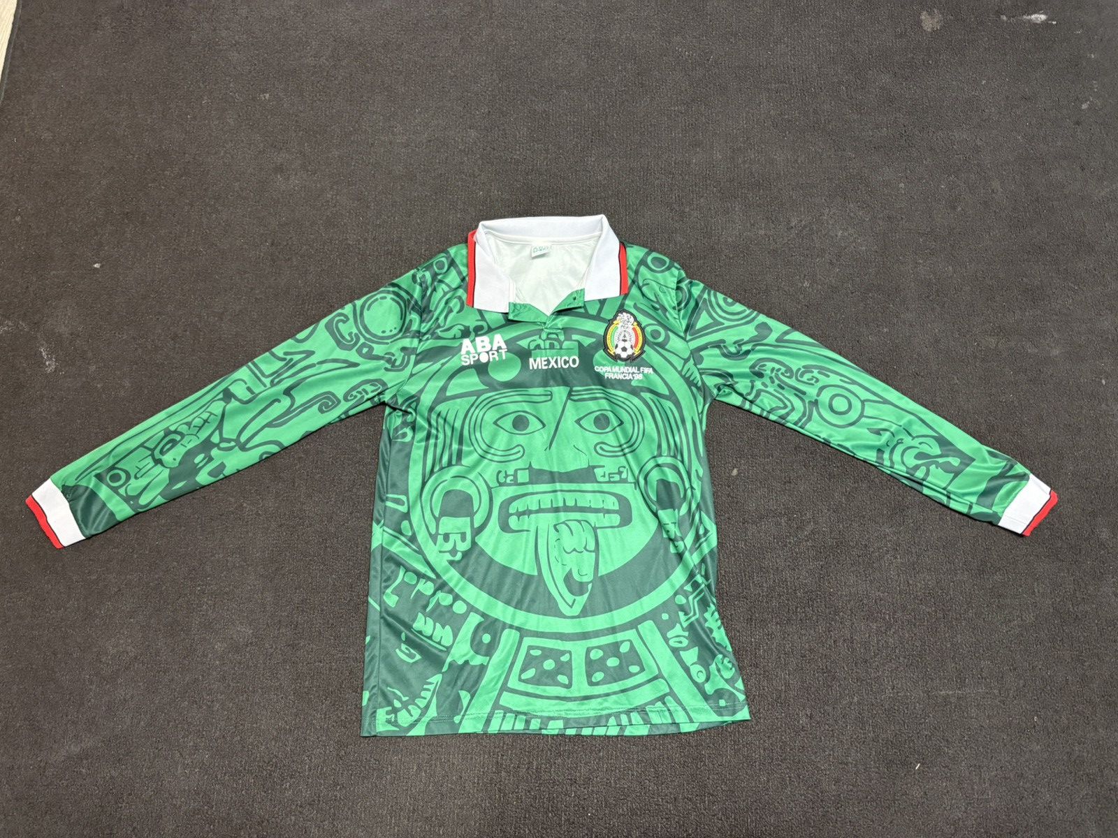 Vintage 1998 World Cup Jersey Mexico Size US M / EU 48-50 / 2 - 1 Thumbnail