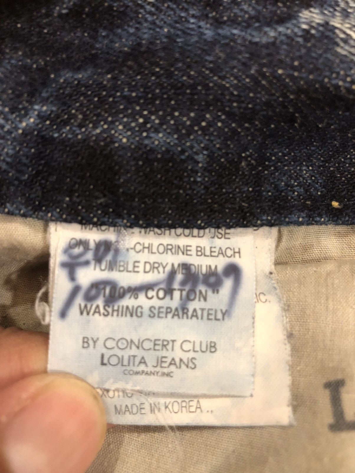 Japanese Brand Rare Yoshitomo Nara Lolita Dog Distressed Jeans Size US 32 / EU 48 - 19 Thumbnail