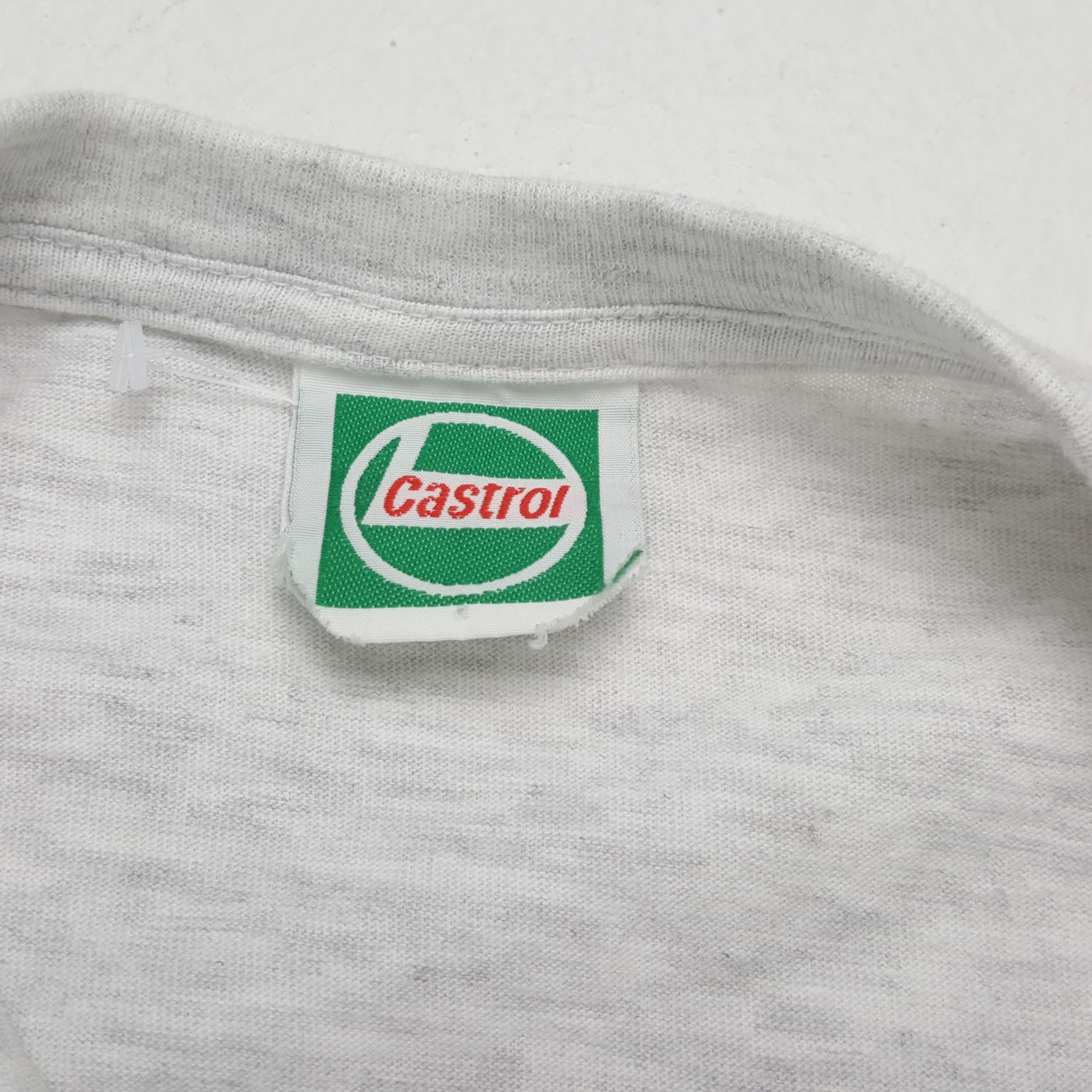 Vintage CASROL RACING Promo Tshirt Style Size US M / EU 48-50 / 2 - 7 Thumbnail