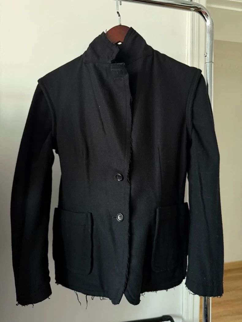 Comme des Garcons Black Reversible Stand Collar Jacket-2505 Size US M / EU 48-50 / 2 - 1 Thumbnail