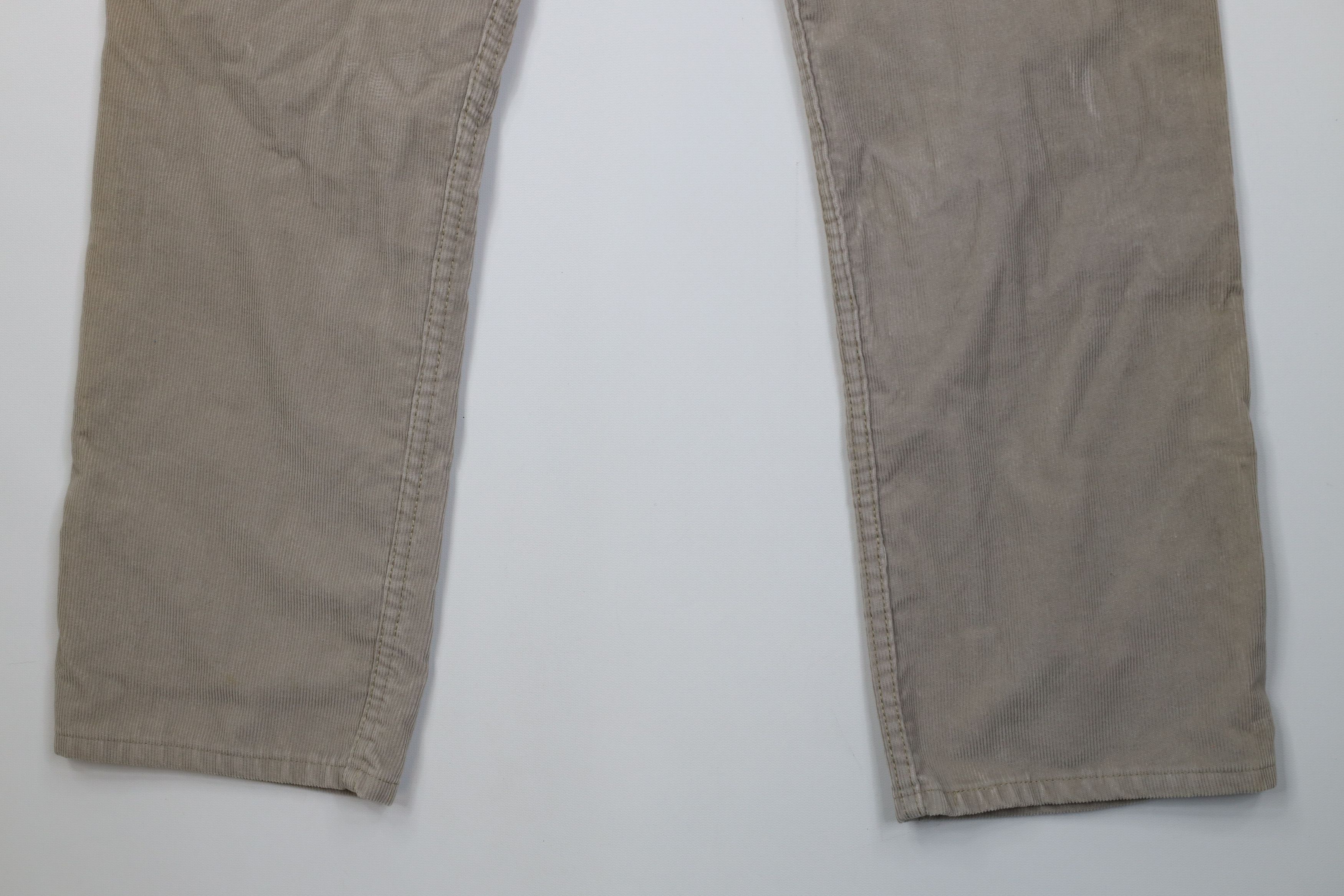 Levi's Vintage Y2K Levis 505 Regular Straight Leg Corduroy Pants Size US 31 - 14 Thumbnail