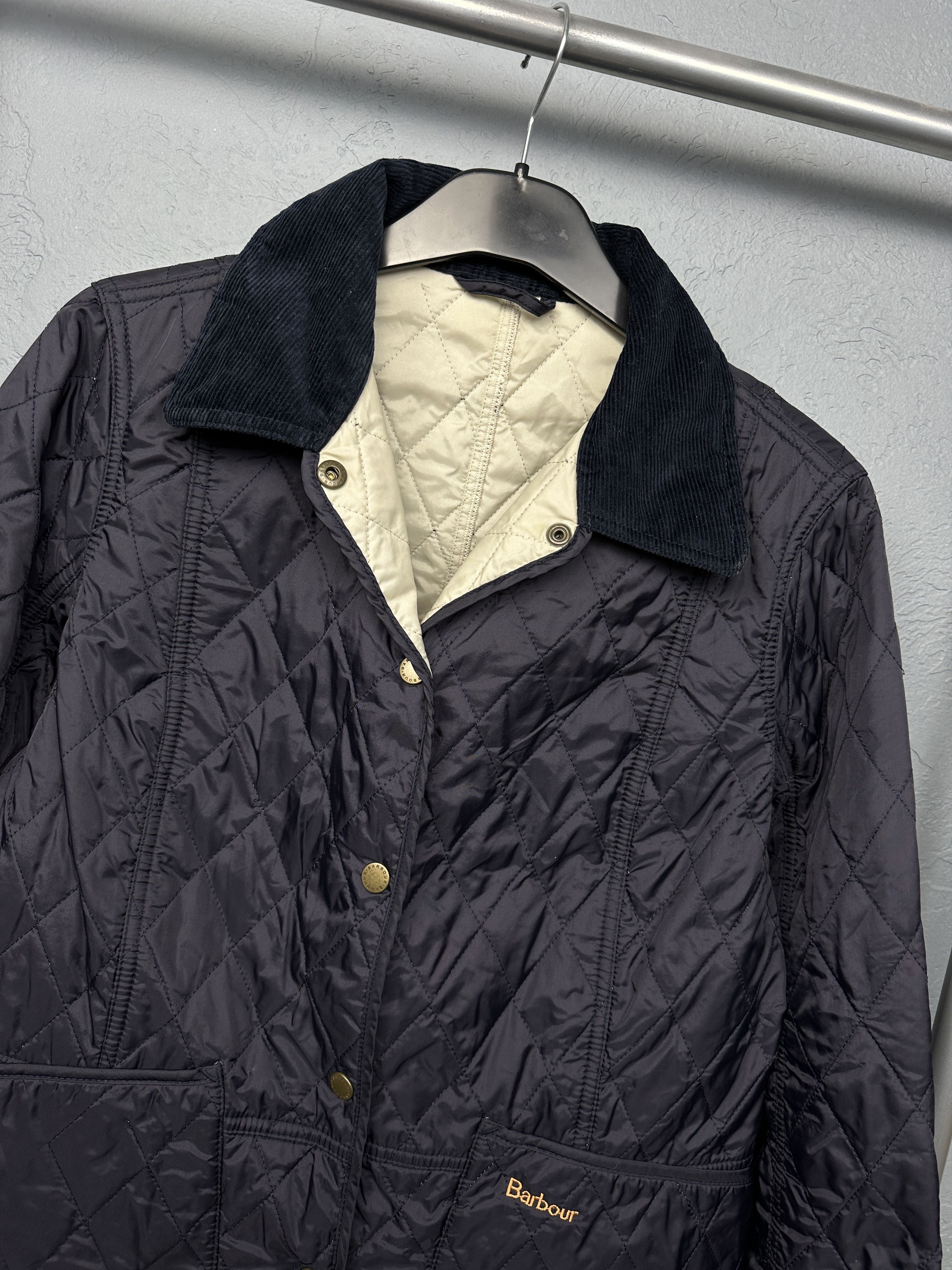 Barbour Barbour Summer Liddesdale Quilted Jacket Size L / US 10 / IT 46 - 2 Thumbnail