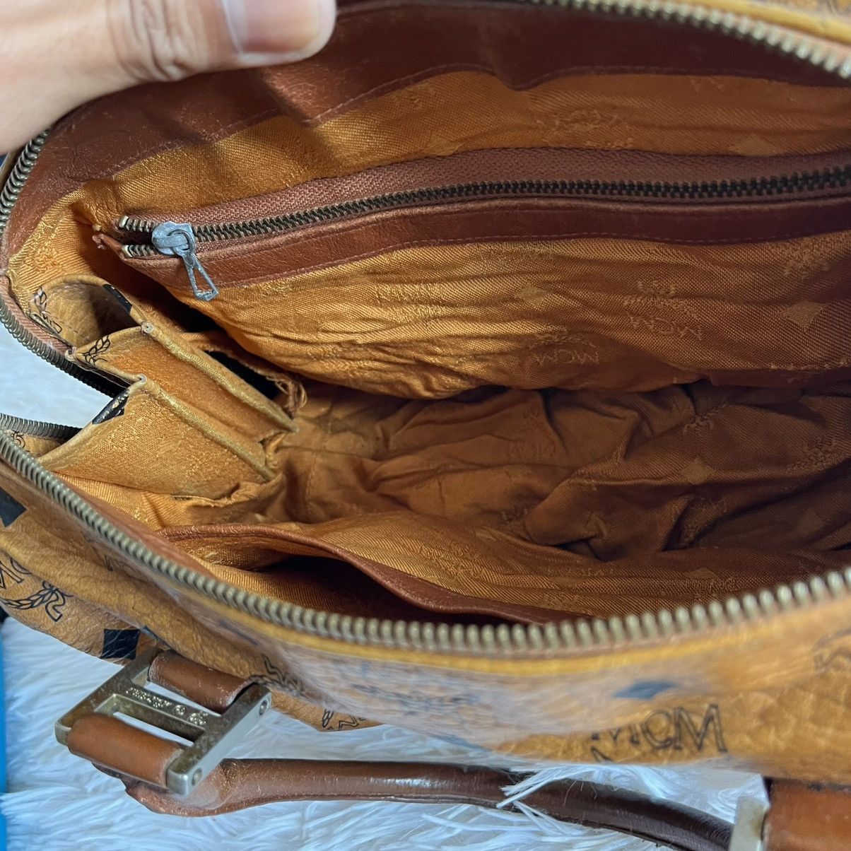 MCM VINTAGE MCM BOSTON BAG Size ONE SIZE - 11 Thumbnail