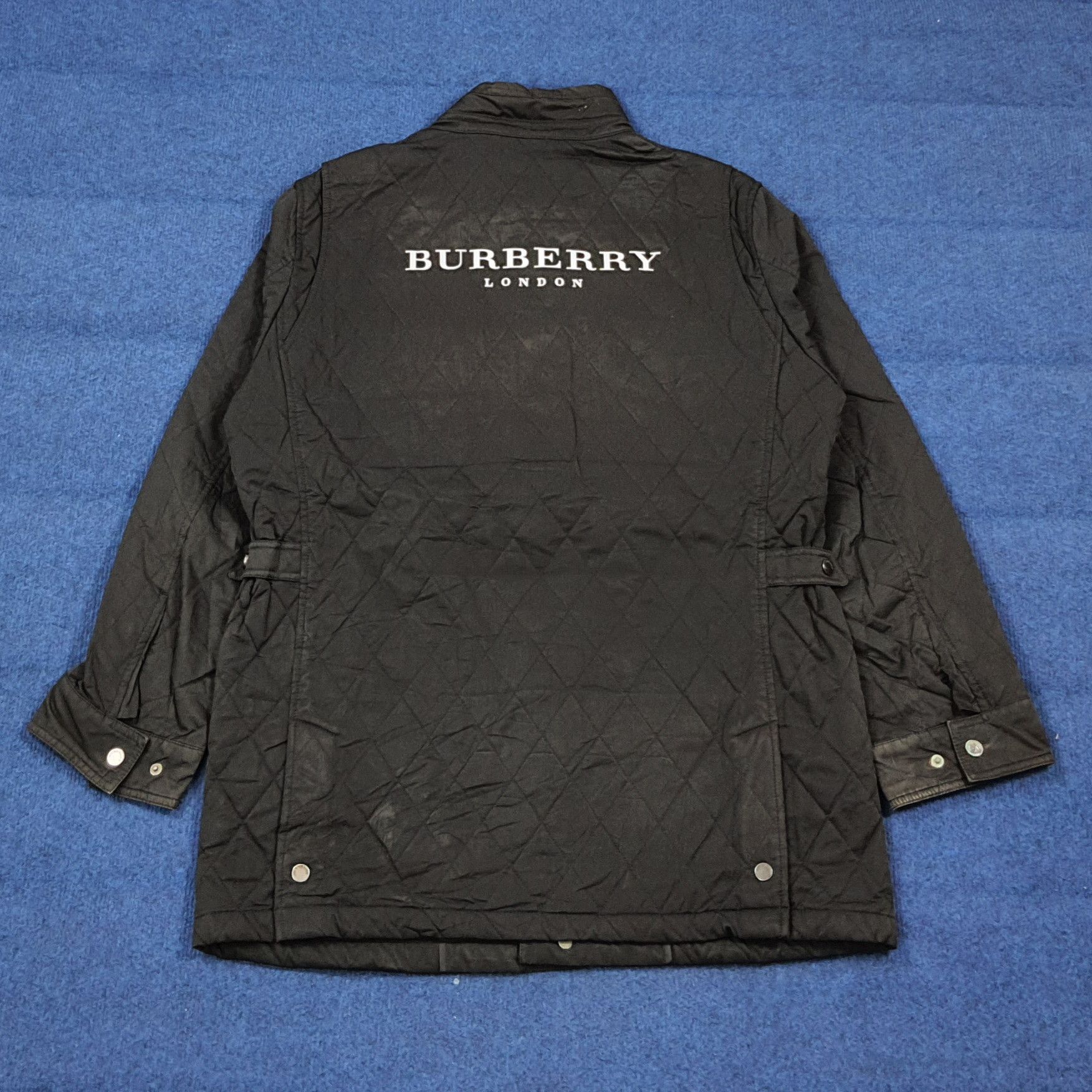 Burberry Vintage Burberry Nova Check Lining Quilt Field Coat C287N9 Size US L / EU 52-54 / 3 - 1 Thumbnail