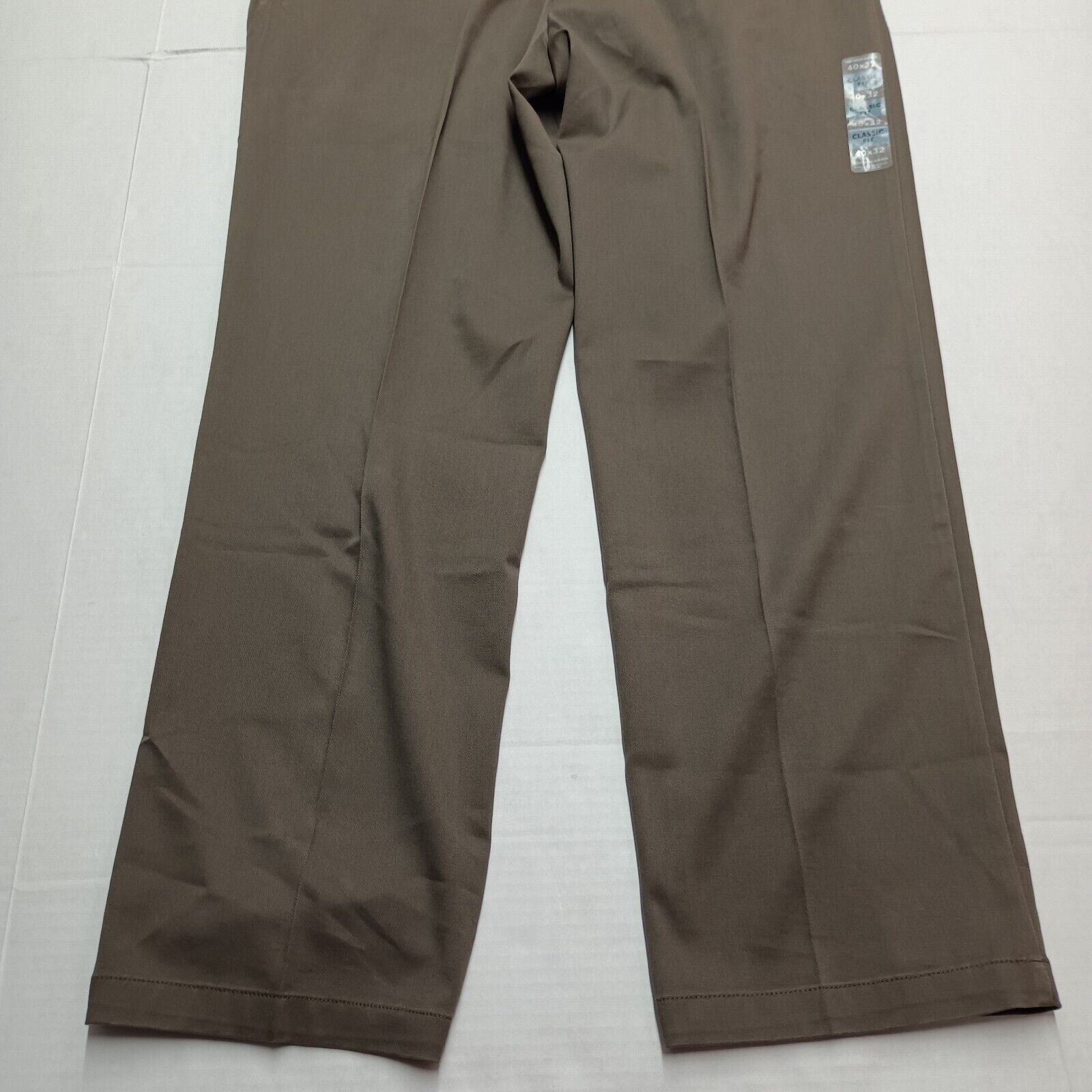 Dockers Dockers Easy Khakis Pants Men's 40x32 Gray Classic Fit Size US 40 / EU 56 - 8 Thumbnail