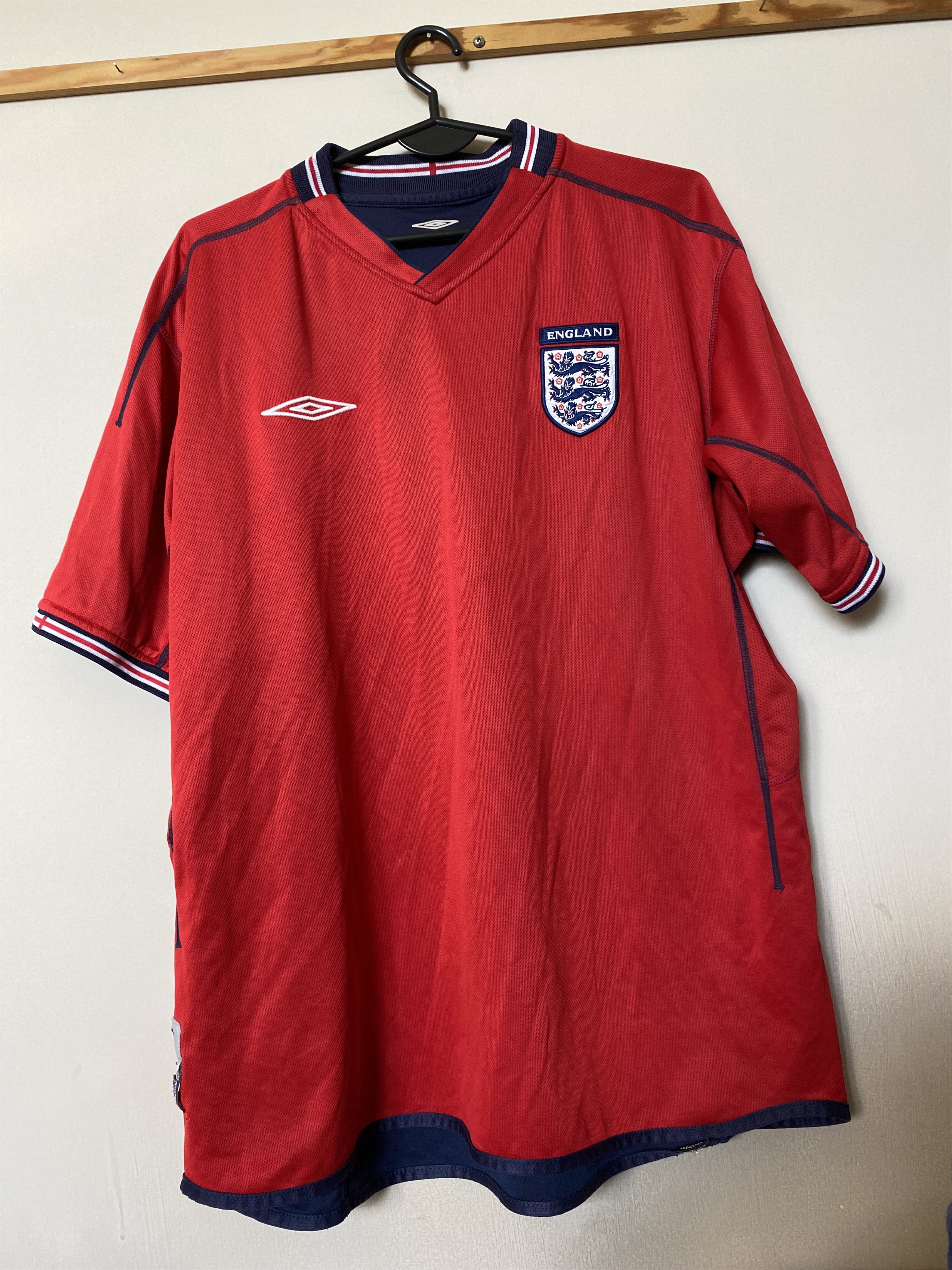 Umbro Vintage ENGLAND - 2002 - Umbro - L/XL - UNIQUE Size US XL / EU 56 / 4 - 1 Thumbnail