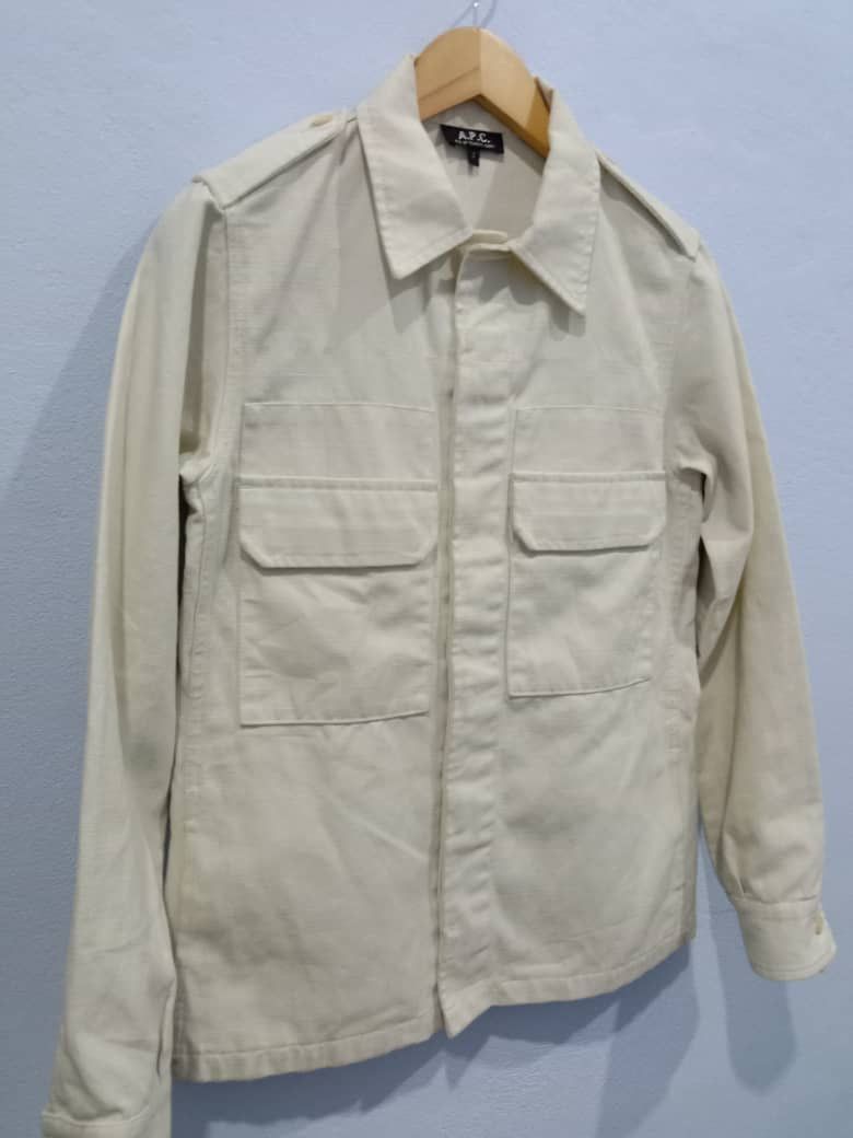 A.P.C. A.P.C 2 POCKET WORKWEAR JACKET SMALL SIZE MADE IN FRANCE Size US S / EU 44-46 / 1 - 5 Thumbnail