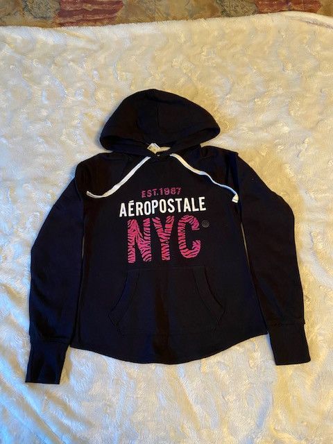 Aeropostale Aeropostale Aero Black NYC Hoodie Size S NWT Size S / US 4 / IT 40 - 3 Thumbnail