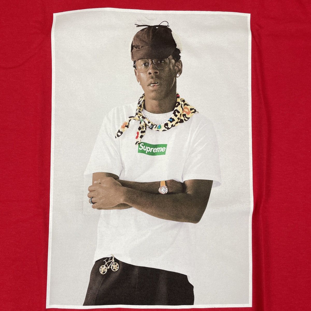 Supreme Supreme Tyler the Creator Photo Tee Red Size M Size US M / EU 48-50 / 2 - 2 Thumbnail