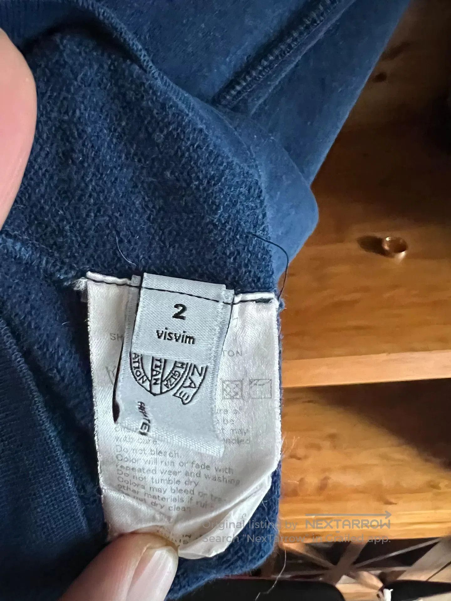 Visvim visvim GIZA cotton blue dye sweatshirt. Size US M / EU 48-50 / 2 - 9 Thumbnail