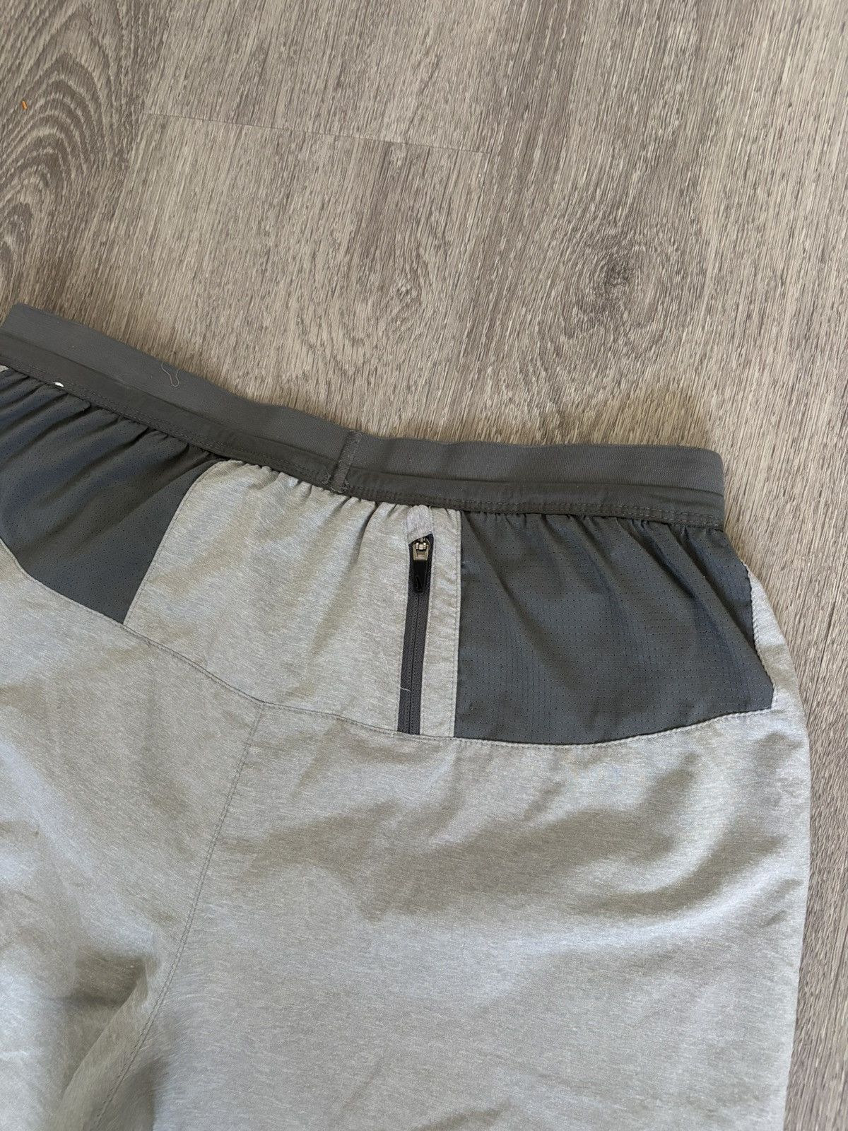 Nike Nike Dri-fit Grey Running Shorts Size US 28 / EU 44 - 4 Thumbnail