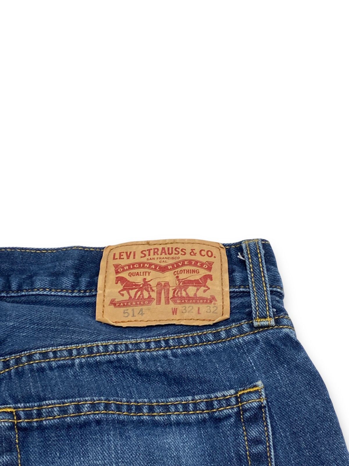 Jean Vintage LEVI'S Denim Blue Jeans 514 Size US 32 / EU 48 - 12 Thumbnail