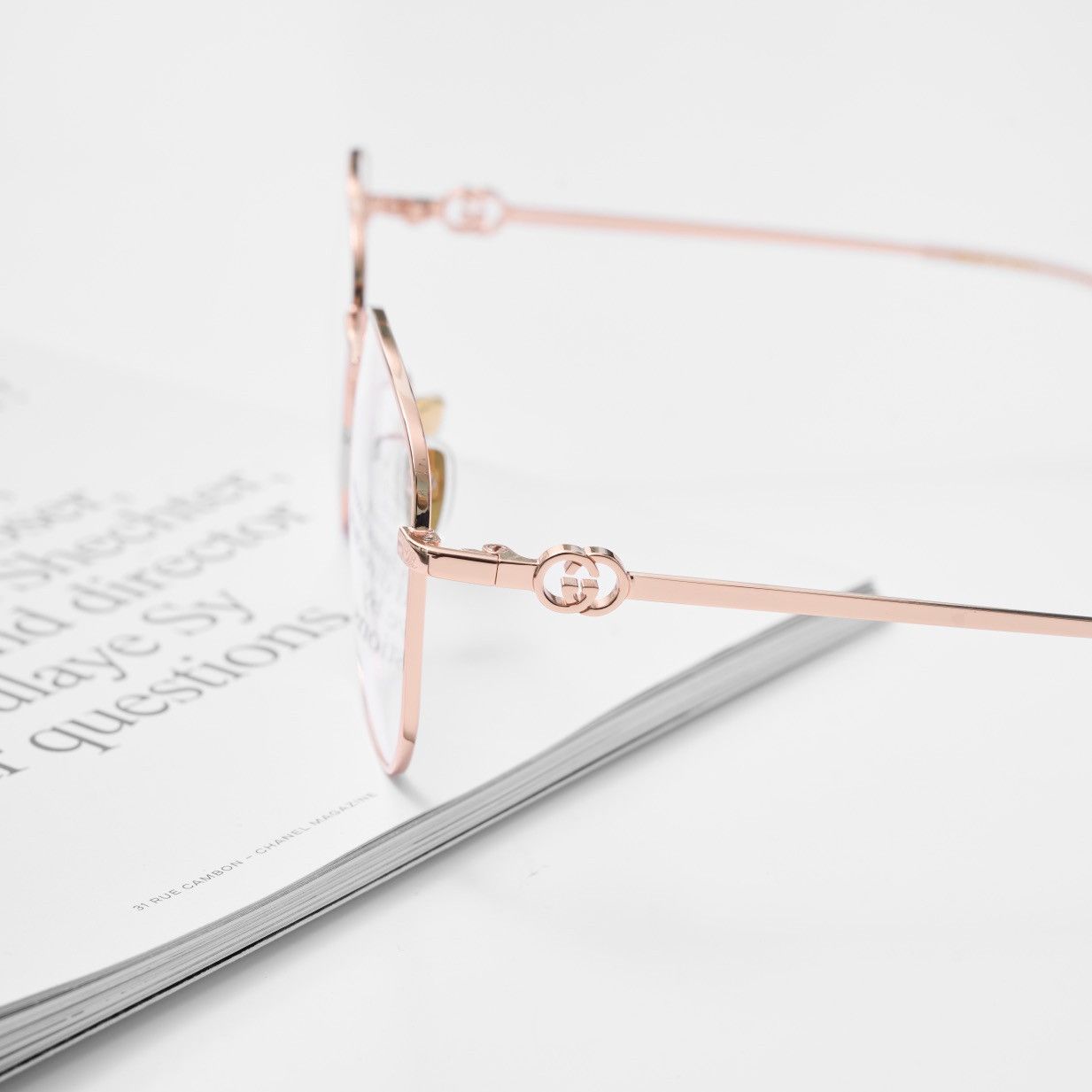 Gucci GUCCI GG2146OA 003 GLASSES Size ONE SIZE - 3 Thumbnail
