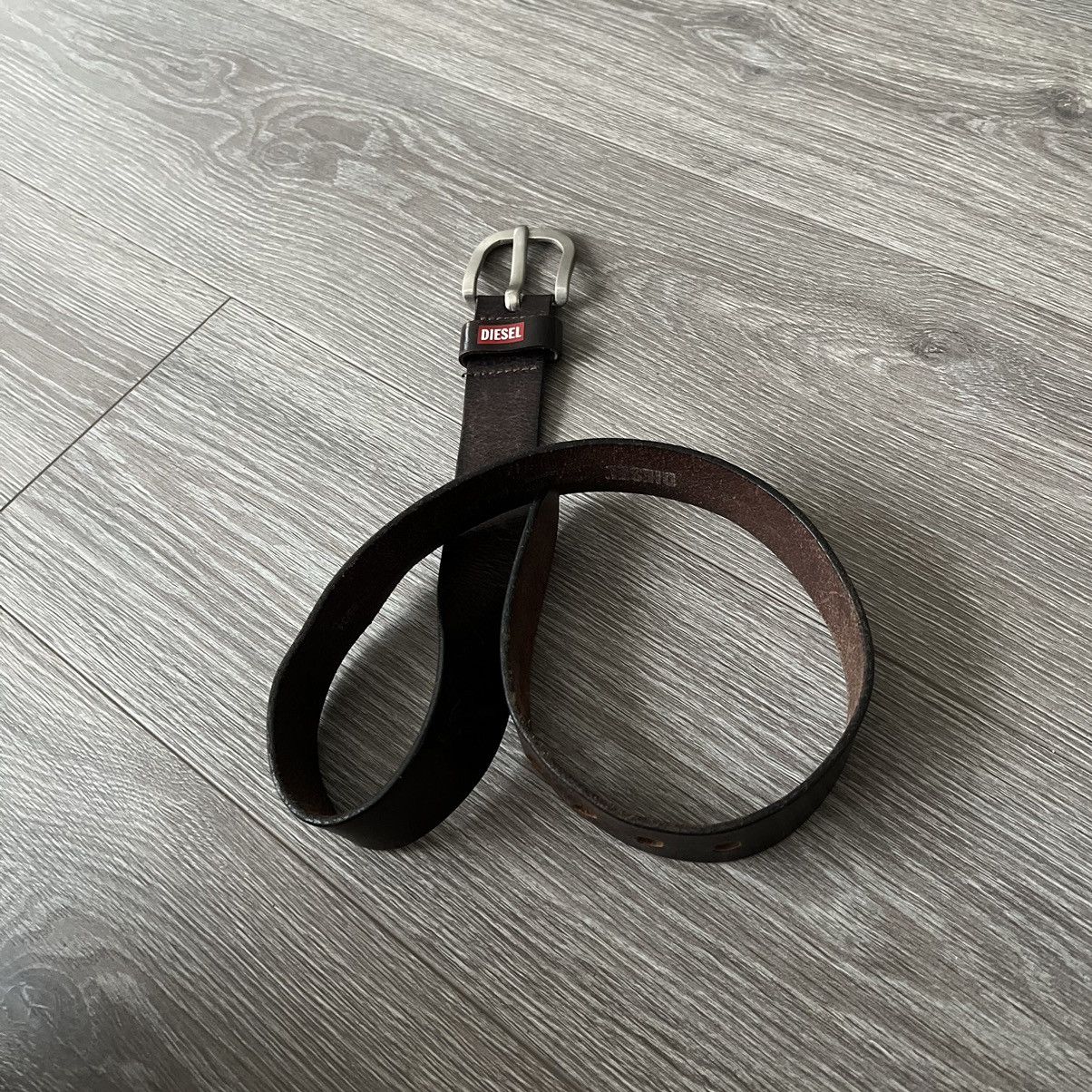 Diesel × Vintage Vintage 💥 Diesel Leather Belt Size ONE SIZE - 3 Thumbnail