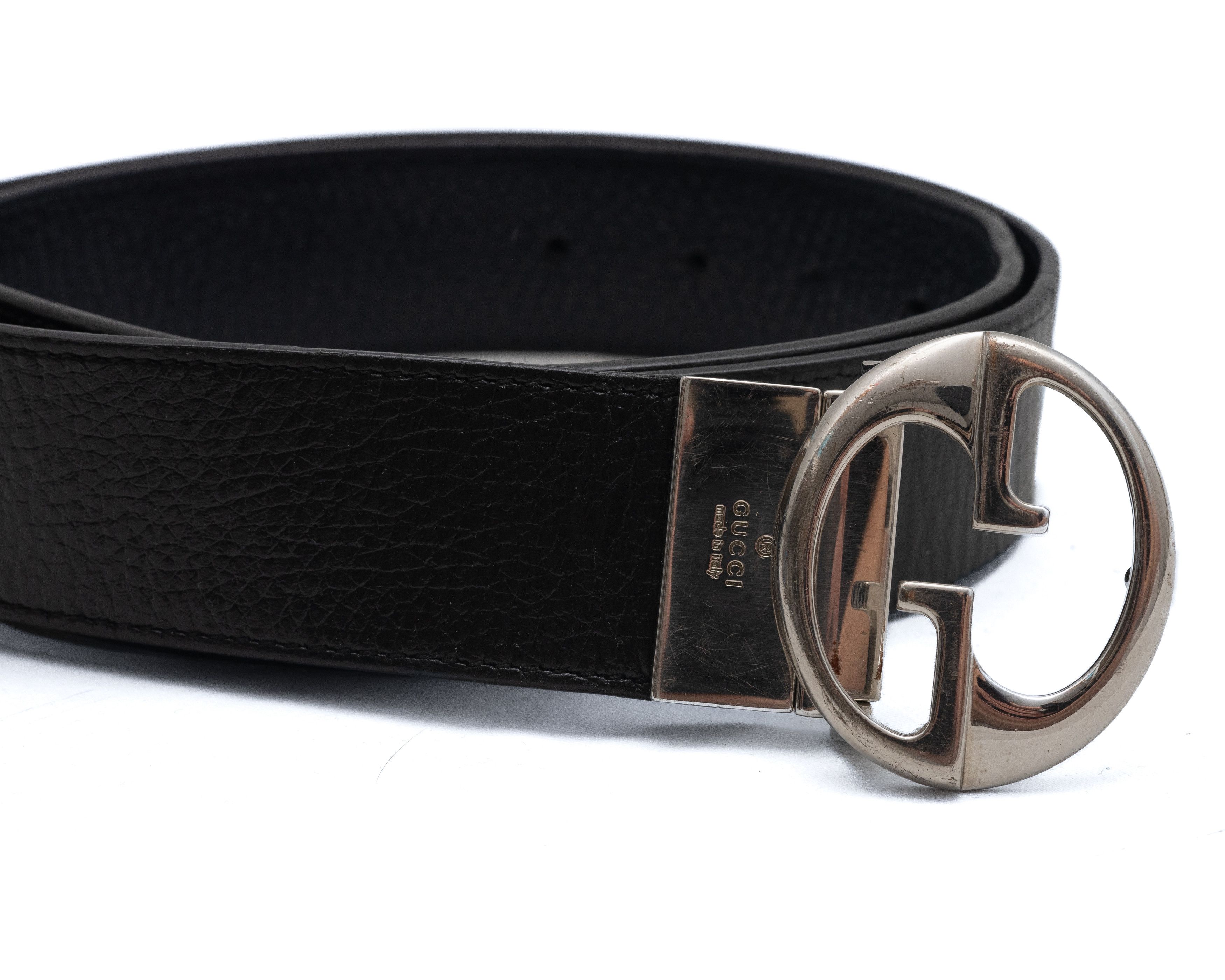 Gucci GUCCI Reversible Double Sided Belt Size 38 - 3 Thumbnail