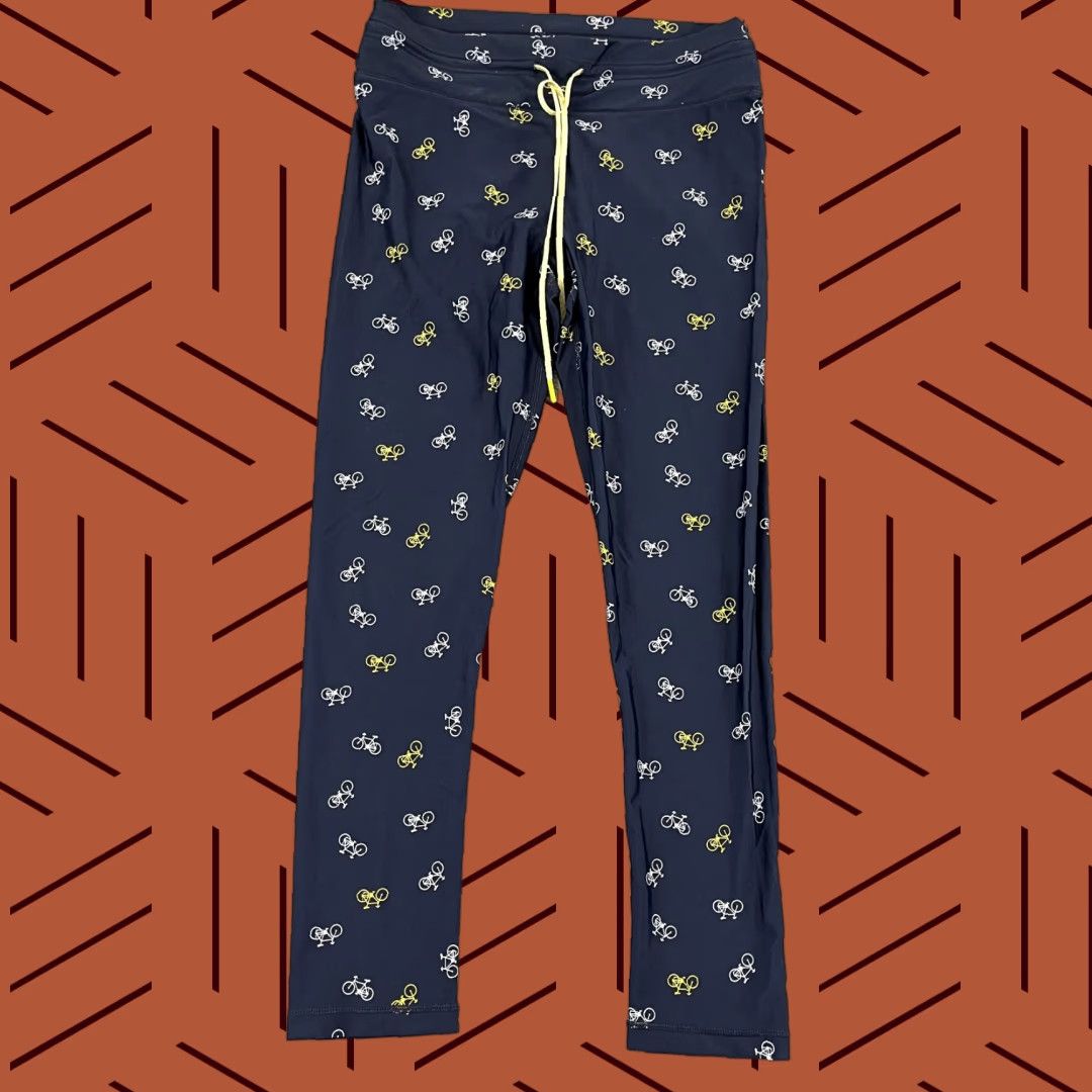 The Upside SOULCYCLE x THE UPSIDE Leggings Womens Small Cropped 24" Navy Blue Workout Gym Size 28" / US 6 / IT 42 - 1 Thumbnail