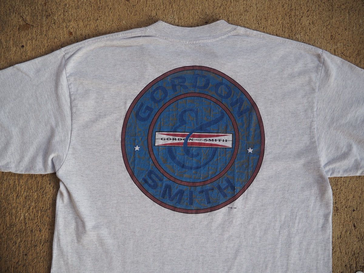 Vintage Vintage 93 Gordon & Smith, Single Stitch Tee, XL Size US XL / EU 56 / 4 - 5 Thumbnail