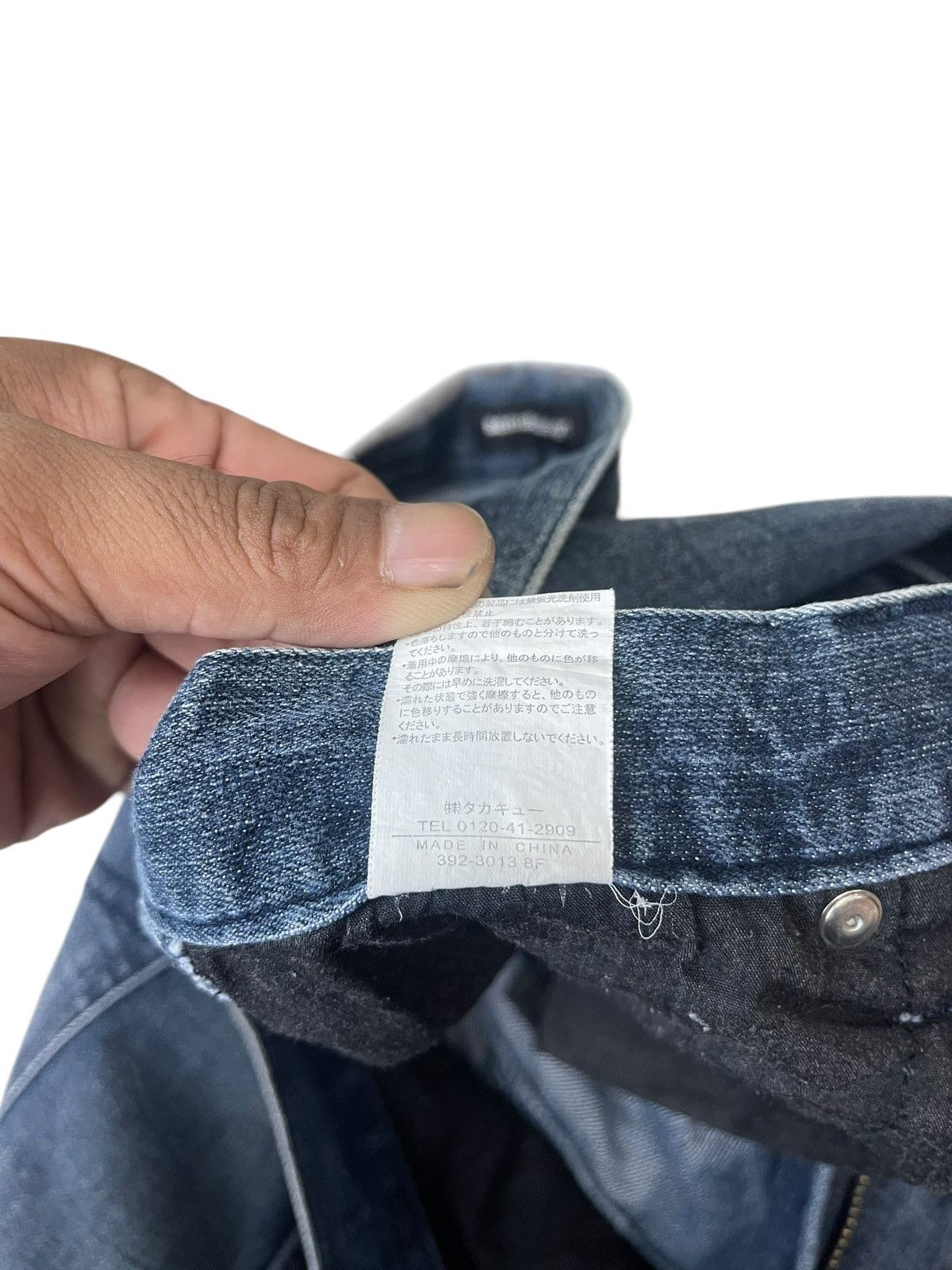 semanticdesign Vintage Semanticdesign Stratchable Jeans Streetwear Size US 34 / EU 50 - 7 Thumbnail