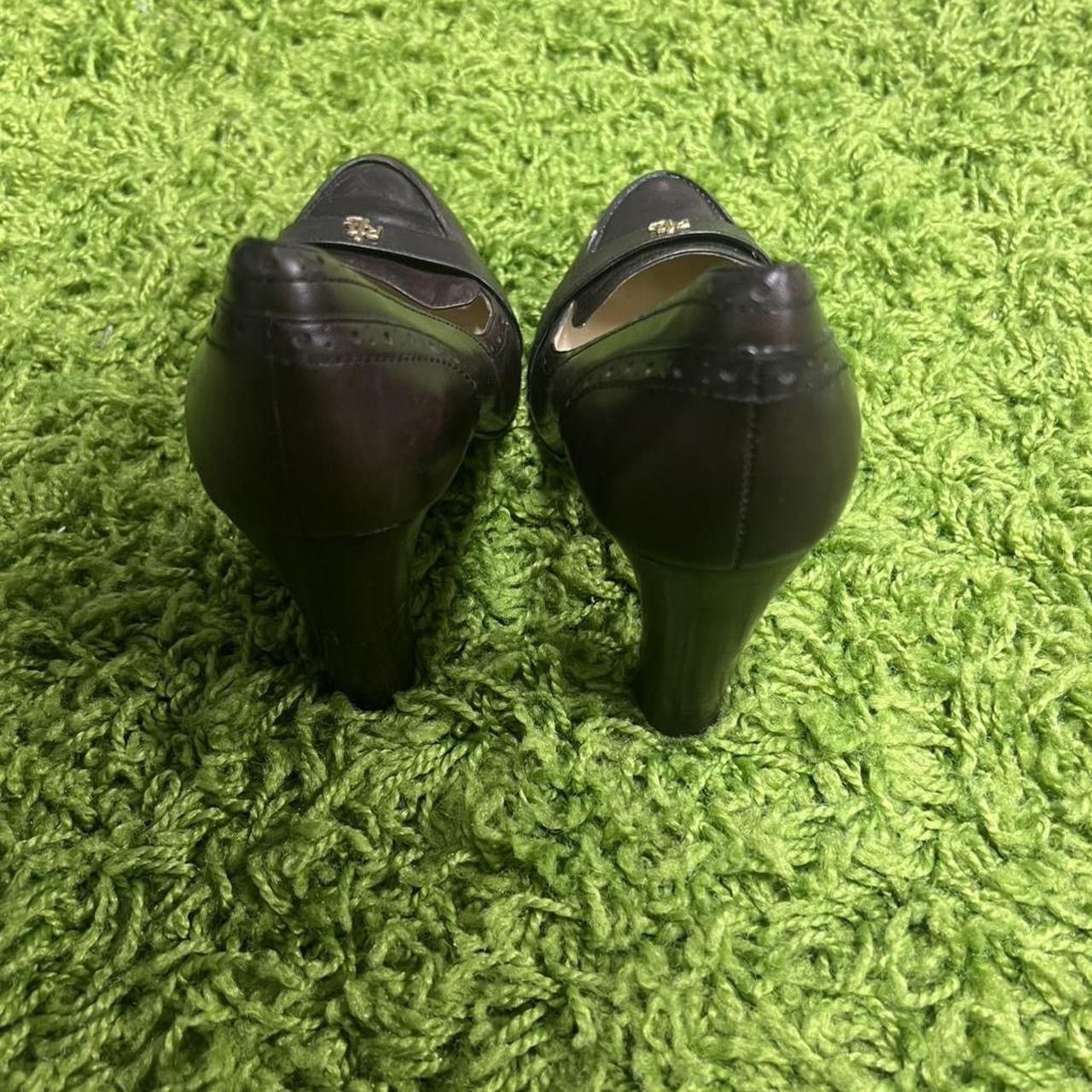 Lauren Ralph Lauren Women's Lauren Ralph Lauren Dark Brown Leather Heels Size US 9 / IT 39 - 5 Thumbnail
