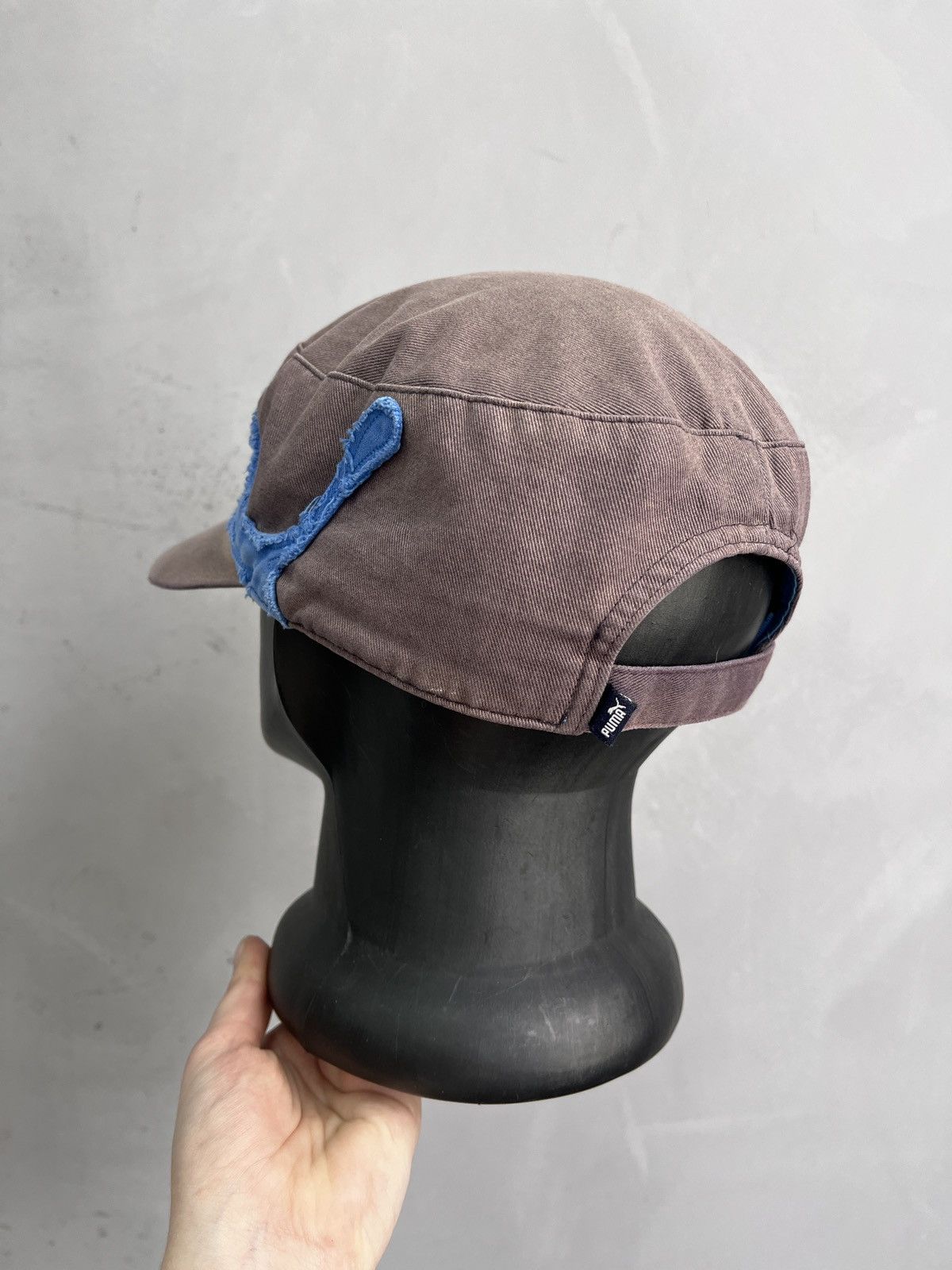 Puma Puma Y2K Cap Big Logo Vintage distressed sun faded Size ONE SIZE - 5 Thumbnail