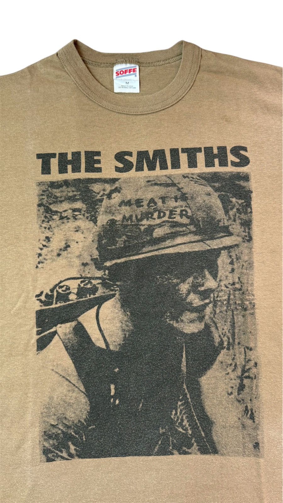 Band Tees Vintage The Smiths Meat is Murder T Shirt Size US M / EU 48-50 / 2 - 3 Thumbnail