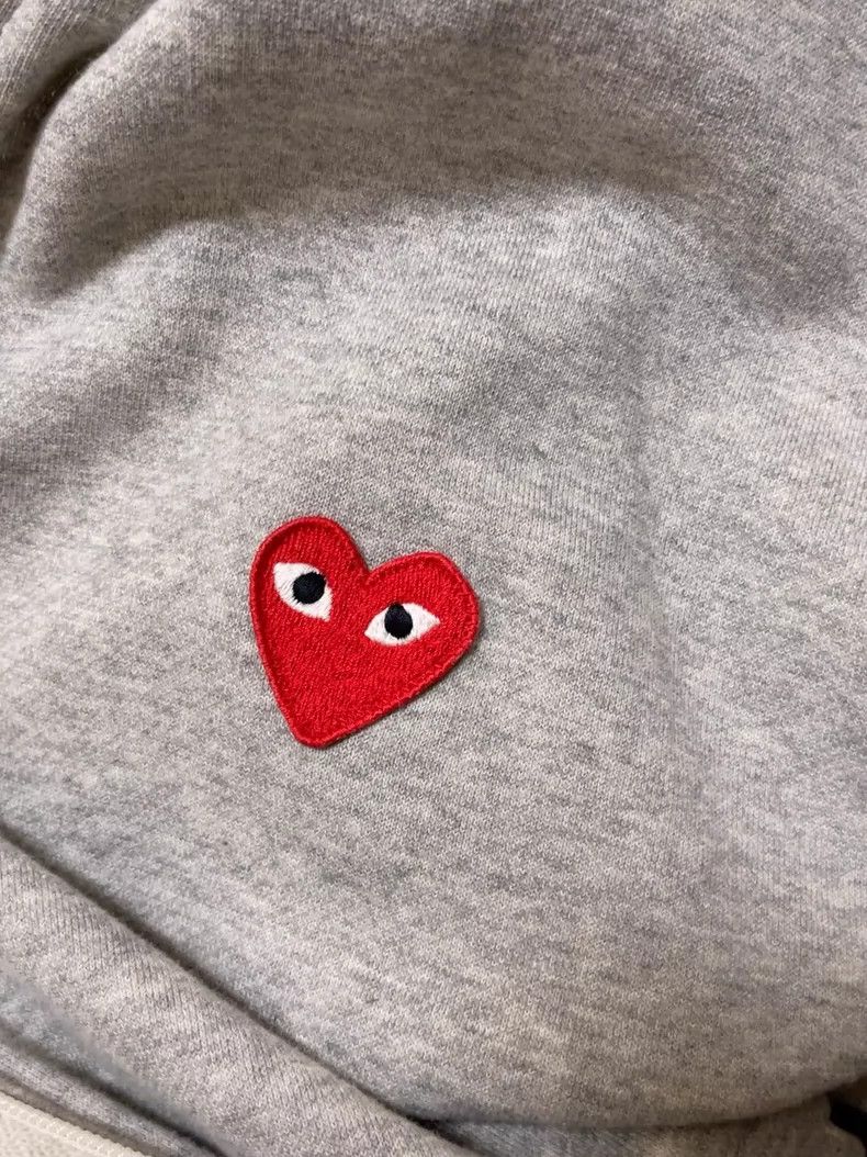 Comme des Garcons Comme Des Garcons 2018 New Back Red Love Zipper Sweater Size XL / US 12-14 / IT 48-50 - 7 Thumbnail