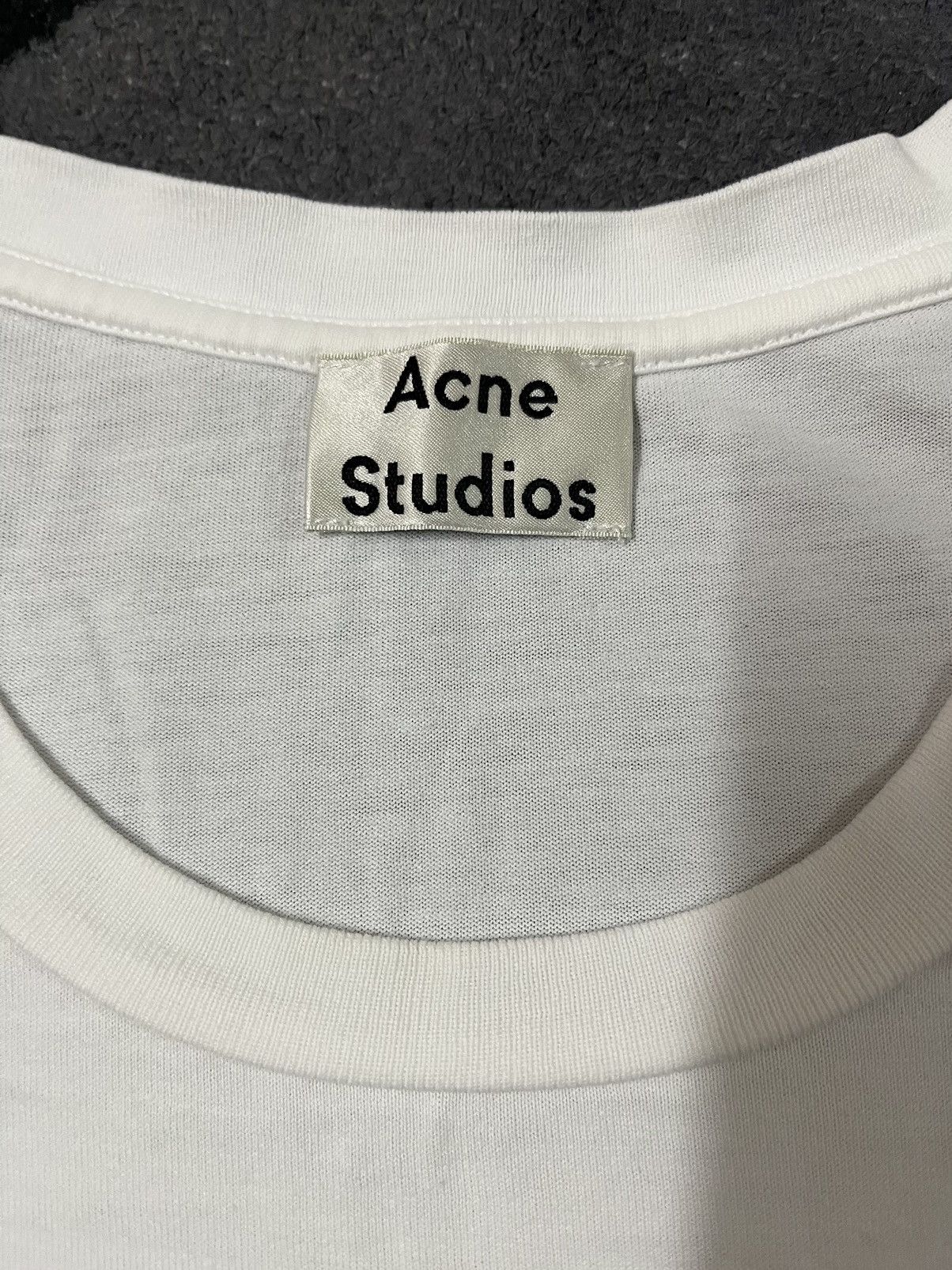 Acne Studios White Touch For Ladies Tshirt Size L / US 10 / IT 46 - 3 Thumbnail