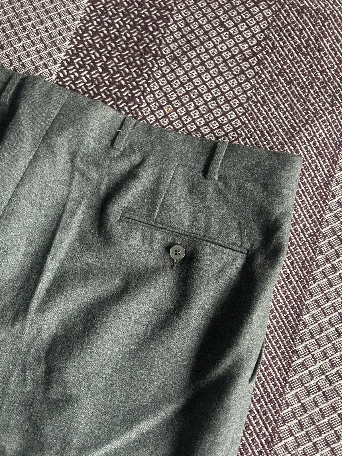 Burberry Vintage Burberrys Grey Classic Pants Japanese Style Solid Size US 36 / EU 52 - 8 Thumbnail