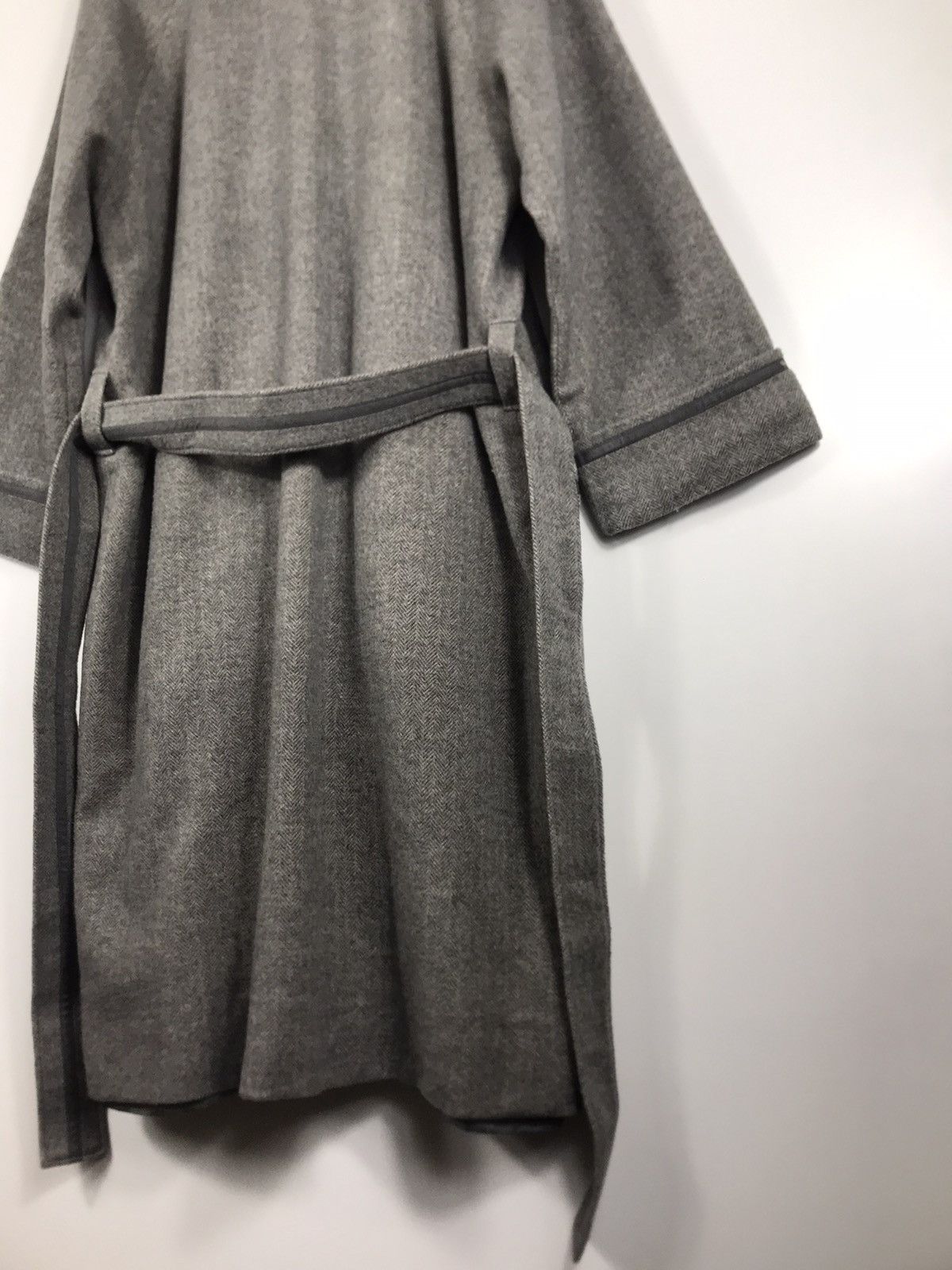 Pierre Balmain ⚡️Vintage Pierre Balmain Herringbone Bathrobe House Coat Size US M / EU 48-50 / 2 - 16 Thumbnail