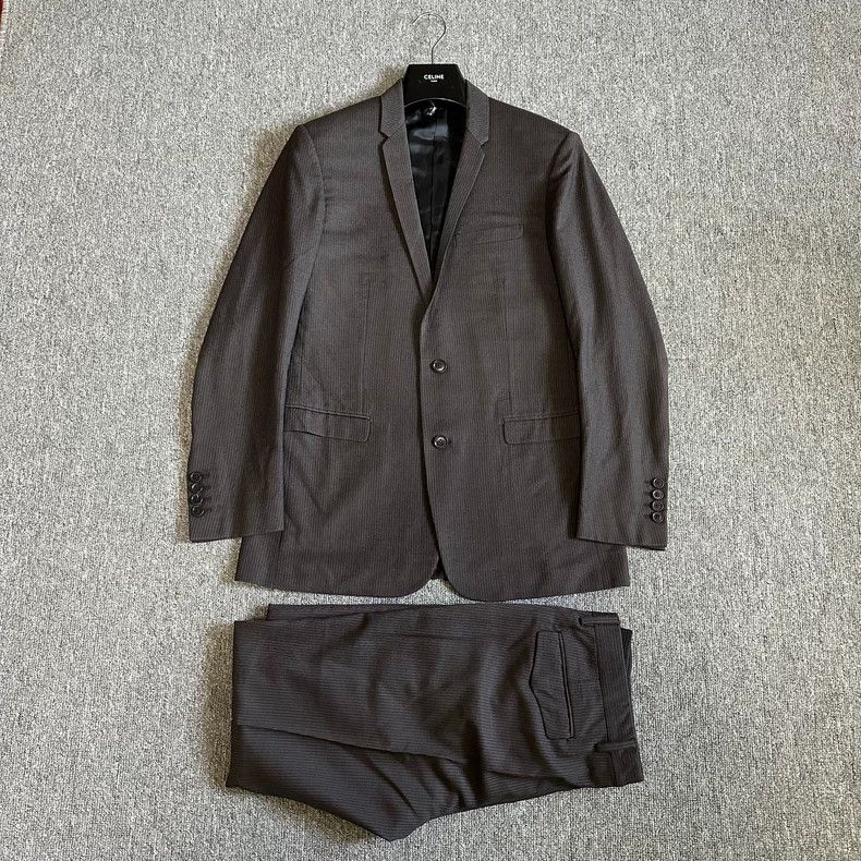 Dior Dior Amber brown wool suit 2502-Nextarrow Size 48R - 1 Thumbnail