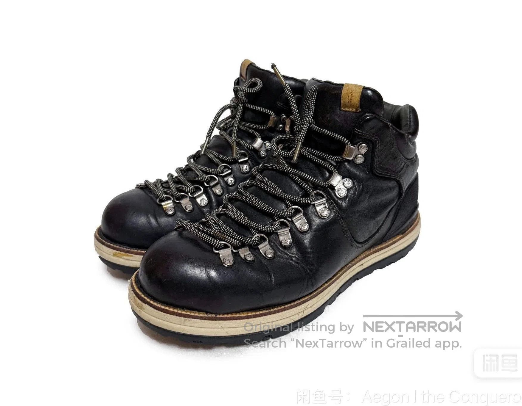 Visvim Brown High-Top Leather Boots Size 9. Size US 9 / EU 42 - 2 Thumbnail