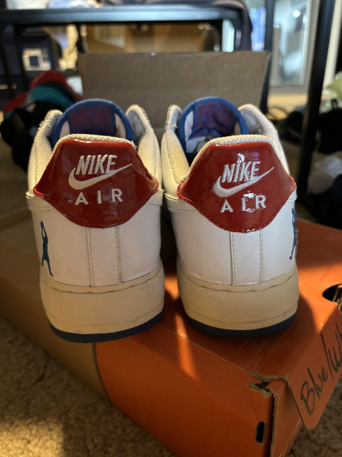 Nike Nike Air Force 1 Sheed 9.5 pistons 2006 Size US 9.5 / EU 42-43 - 6 Thumbnail