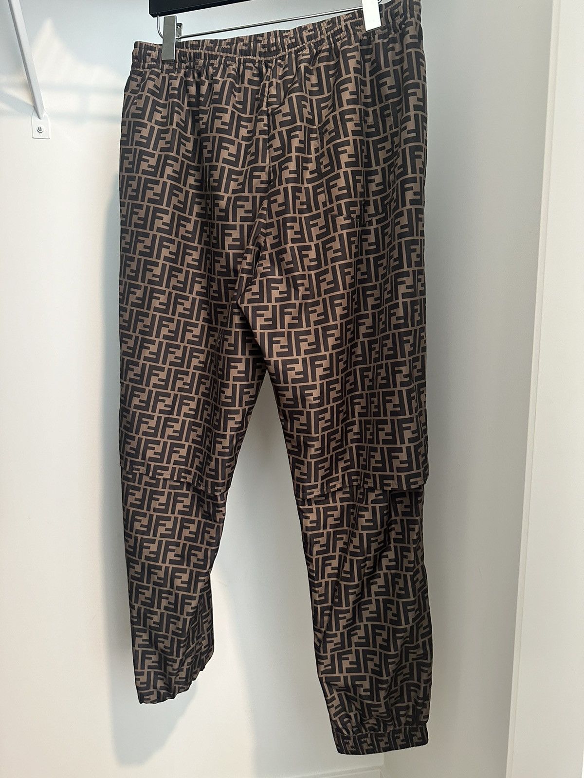 Fendi Fendi FF Logo Sprint Track Pants Size US 36 / EU 52 - 2 Thumbnail