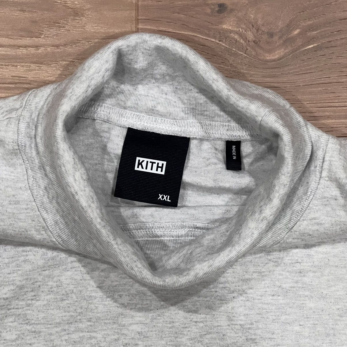 Kith Kith Mens Turtleneck Long Sleeve Sweater Gray Size US XXL / EU 58 / 5 - 2 Thumbnail