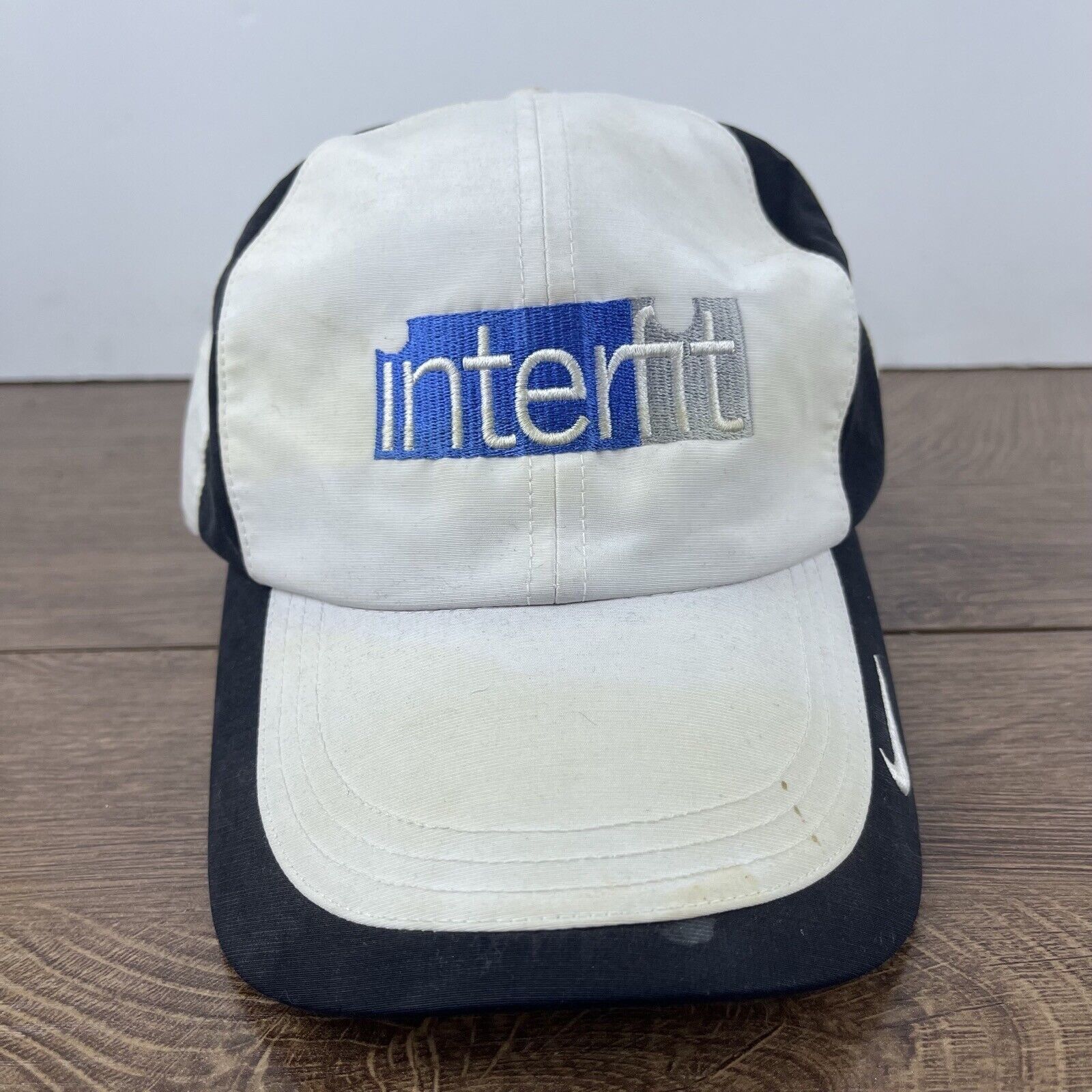 Nike Interfit Nike Hat White Adjustable Hat White Adult Size Hat Size ONE SIZE - 3 Thumbnail