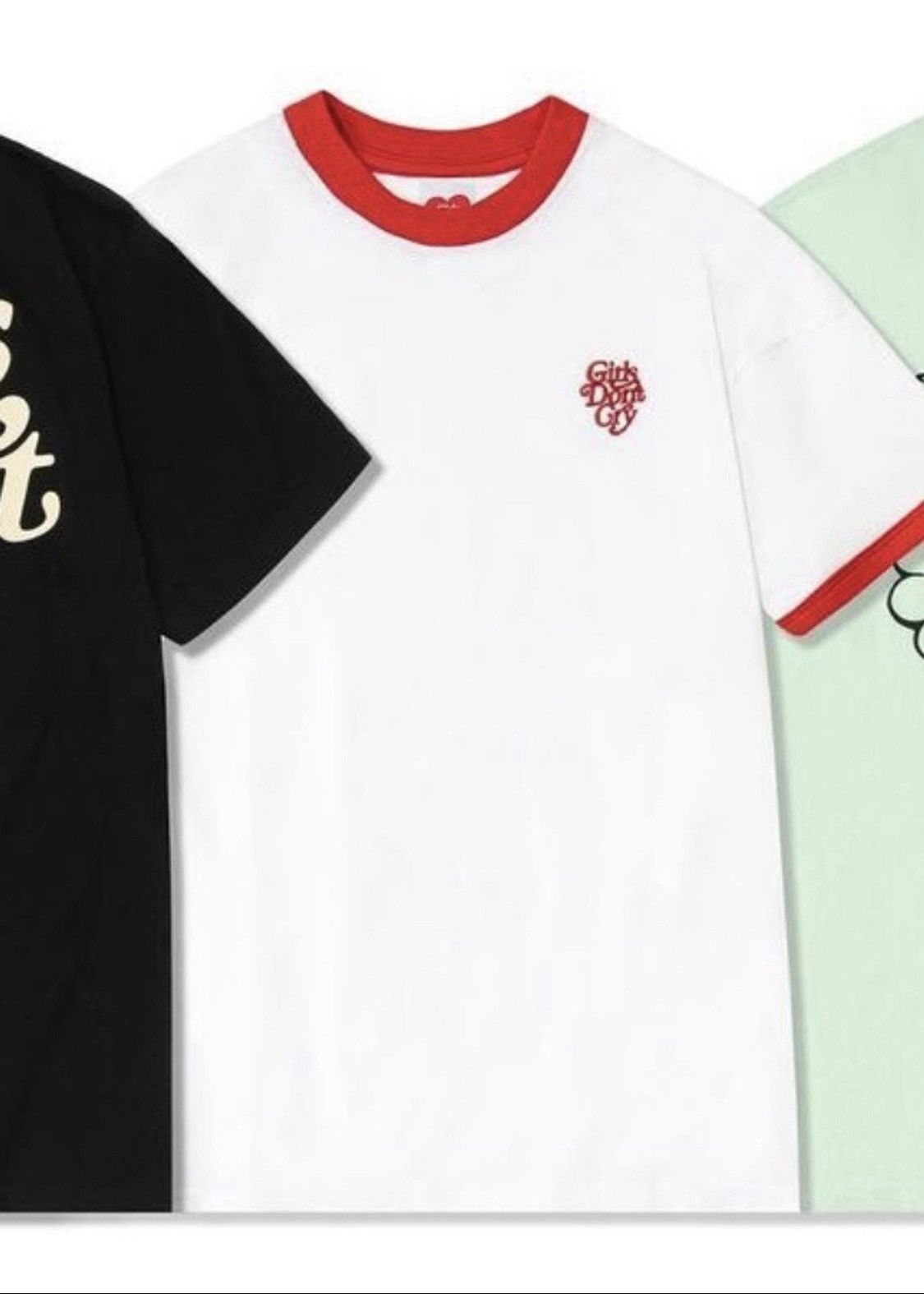 Girls Don't Cry GIRLS DON’T CRY RINGER TEE WHITE MEDIUM - LASTONE 🚨!! Size US M / EU 48-50 / 2 - 14 Thumbnail