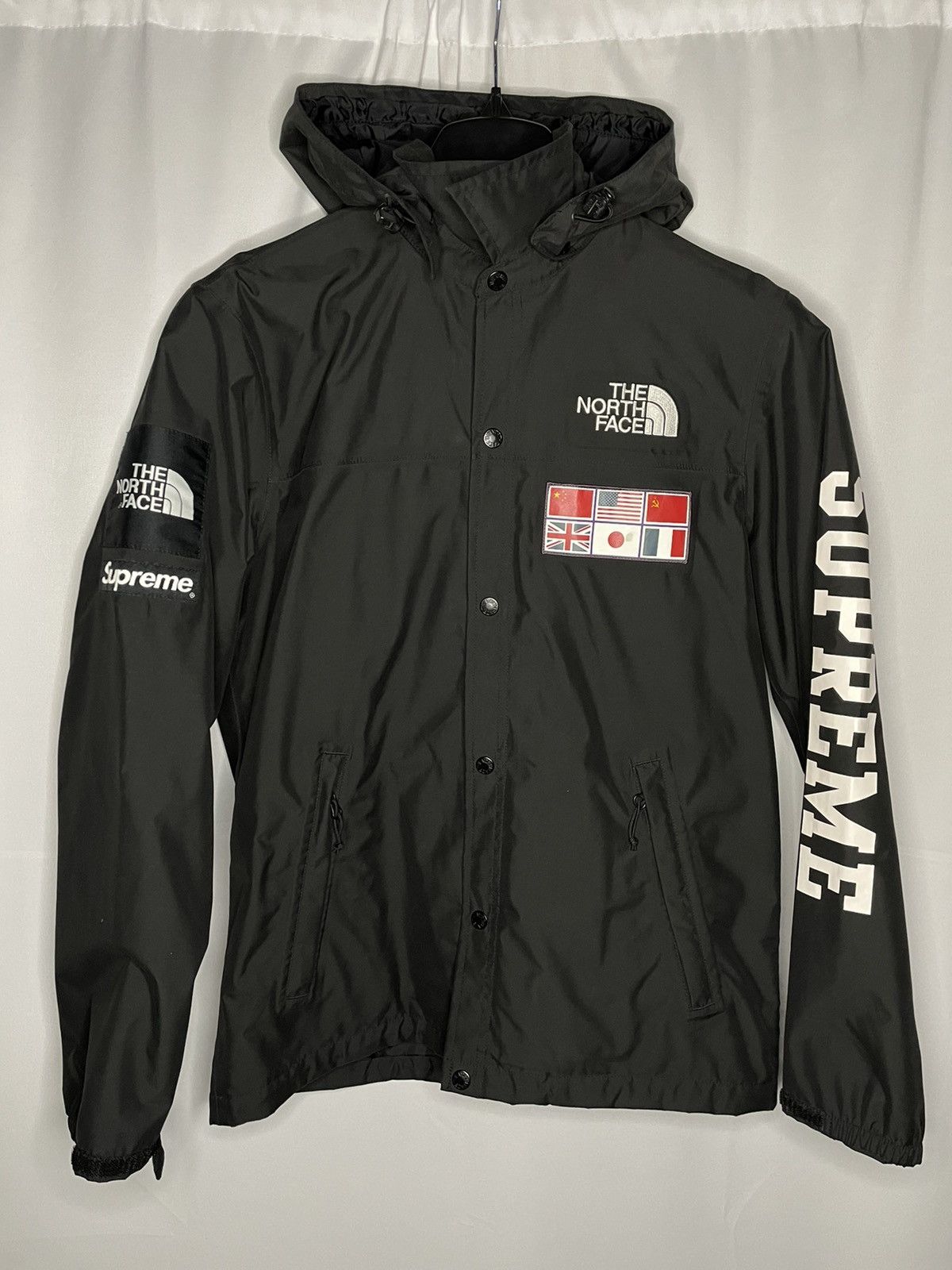 image of Supreme x The North Face Expedition Coaches Jacket in Black, Men's (Size Small)