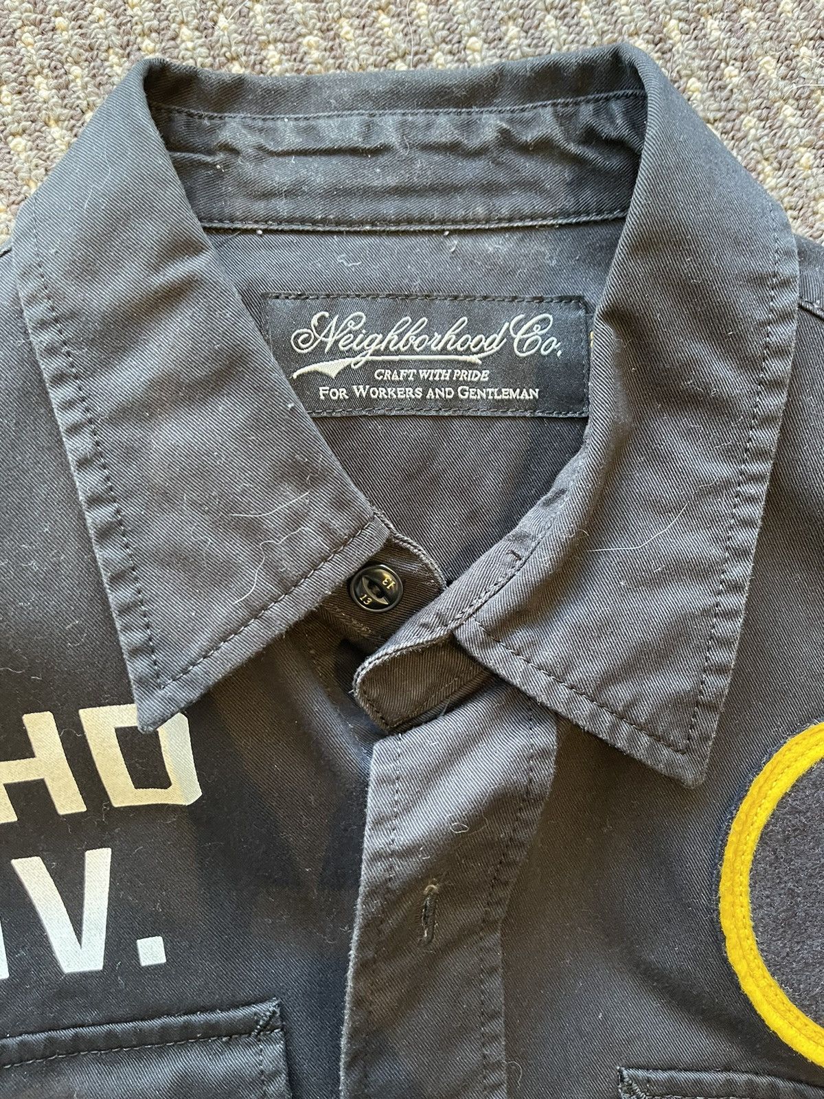 Neighborhood NBHD 14AW SVG Biker Shirt Size US L / EU 52-54 / 3 - 3 Thumbnail