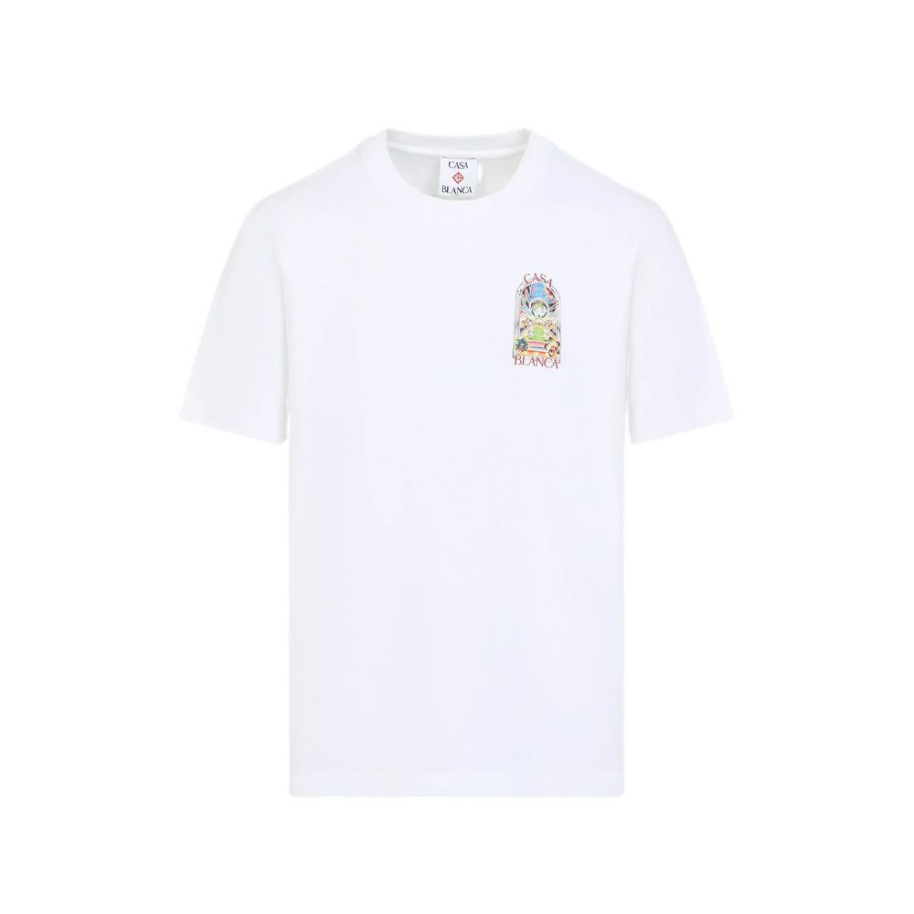 Casablanca Casablanca WHITE T-Shirts & Vests - T-Shirts Size US M / EU 48-50 / 2 - 1 Thumbnail