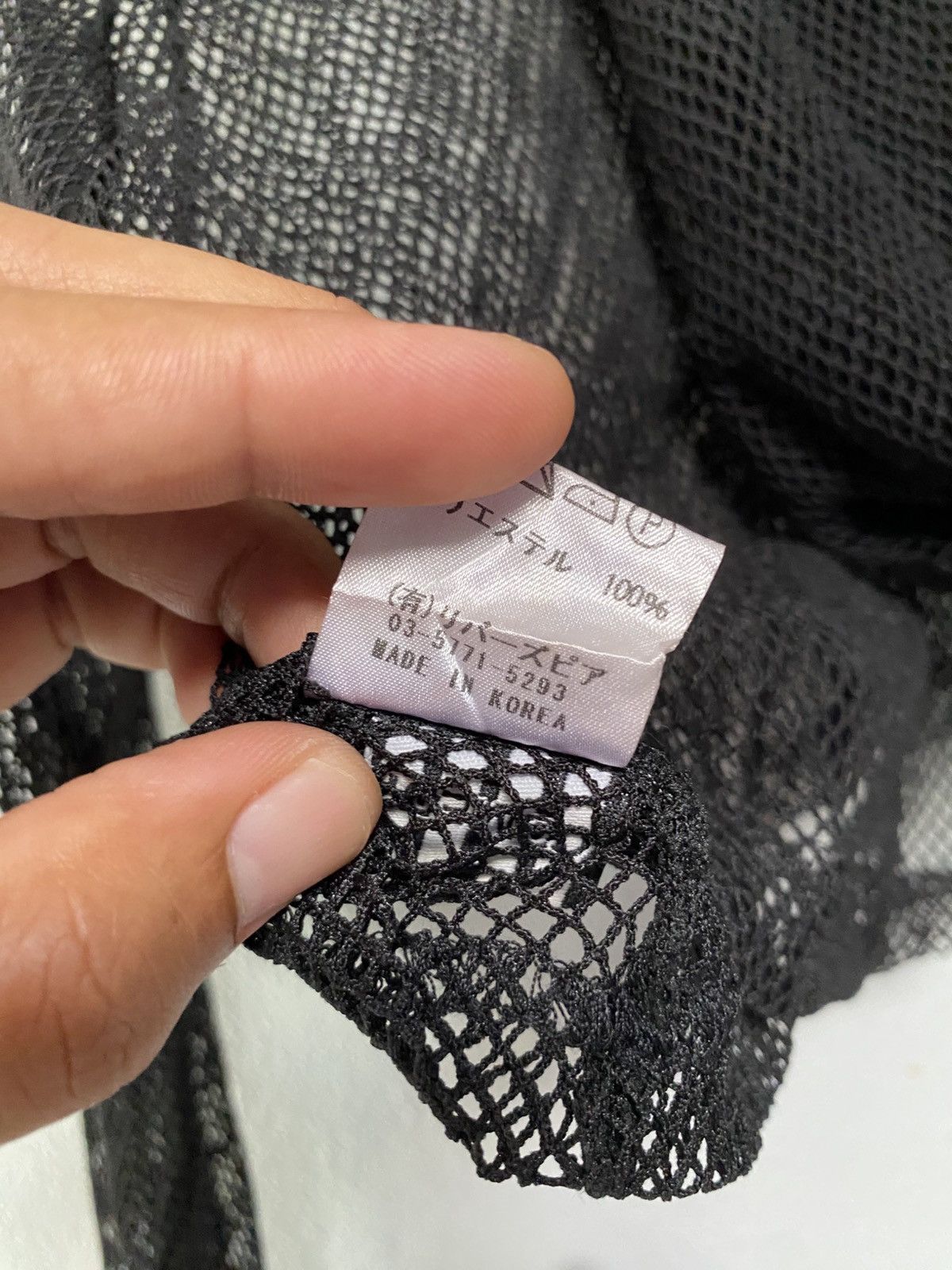 Japanese Brand Avant garde Dimine Comedy mesh style hoodie Y2K fesyen Size S / US 4 / IT 40 - 5 Thumbnail